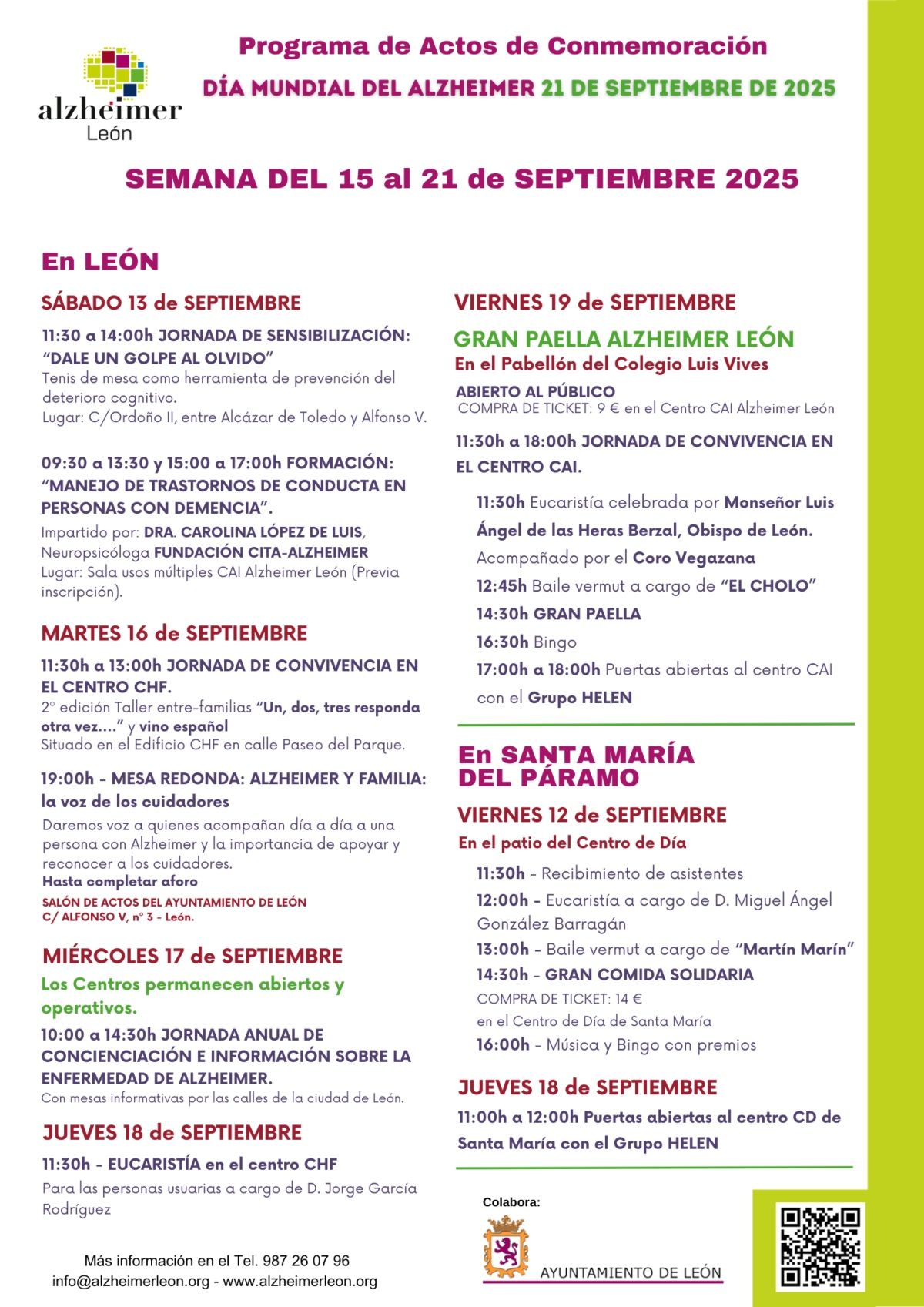 PROGRAMA DE ACTIVIDADES DIA MUNDIAL definitivo (10 10 2025) PROGRAMA DE ACTIVIDADES DIA MUNDIAL definitivo (10 10 2025)