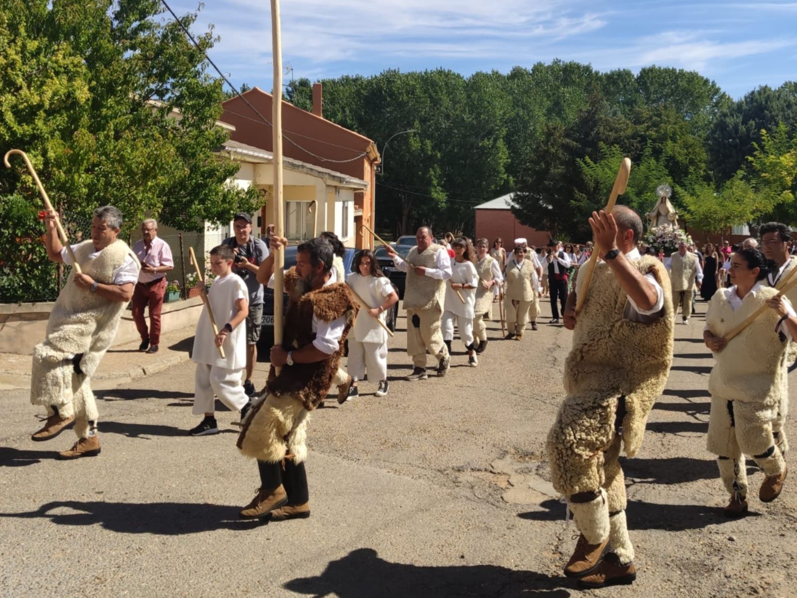 Imagen de archivo de ediciones anteriores de la Fiesta de los Pastores en Joarilla de las Matas | L.N.C.