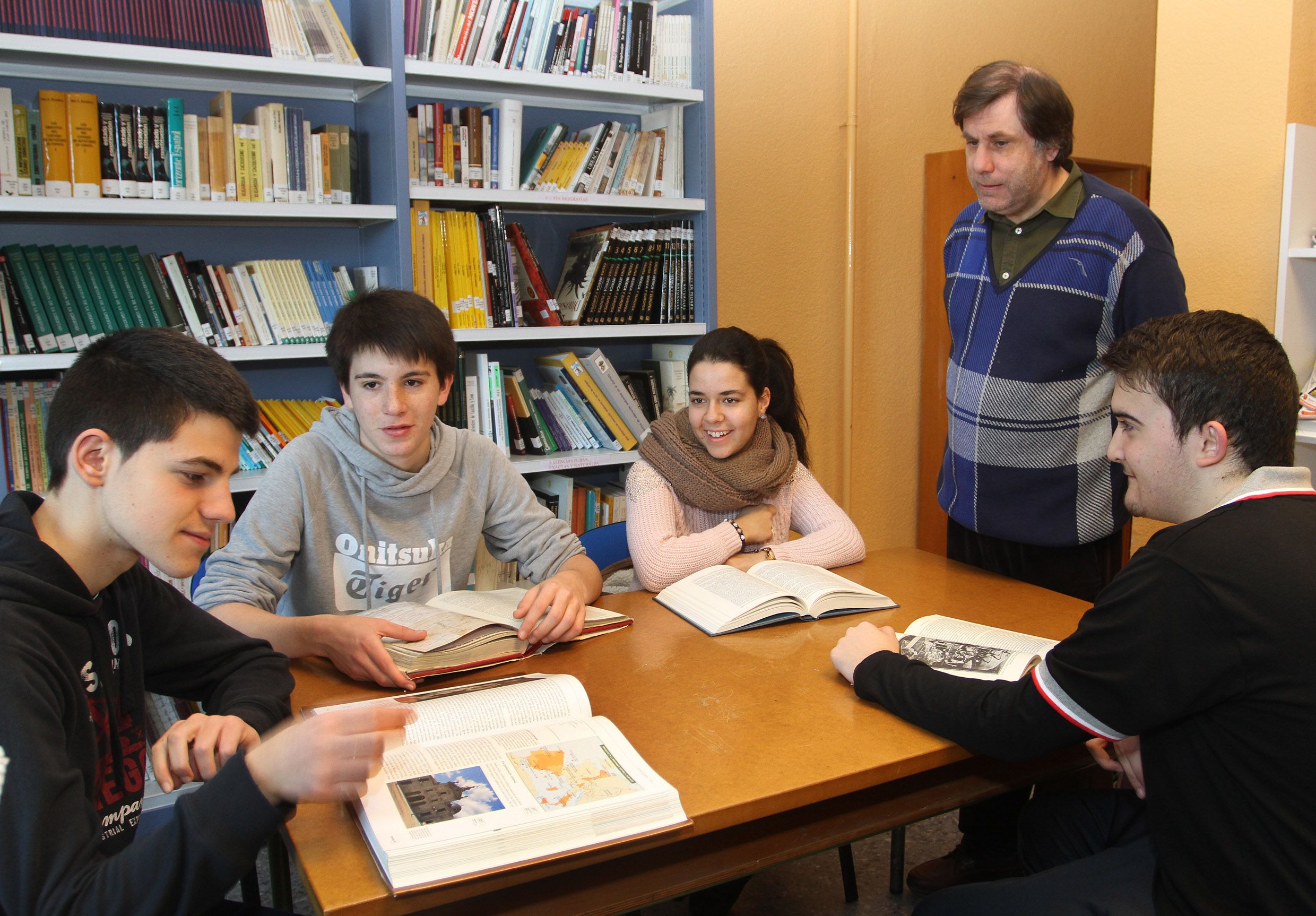 Imagen de archivo de alumnos de Bachillerato.| ICAL