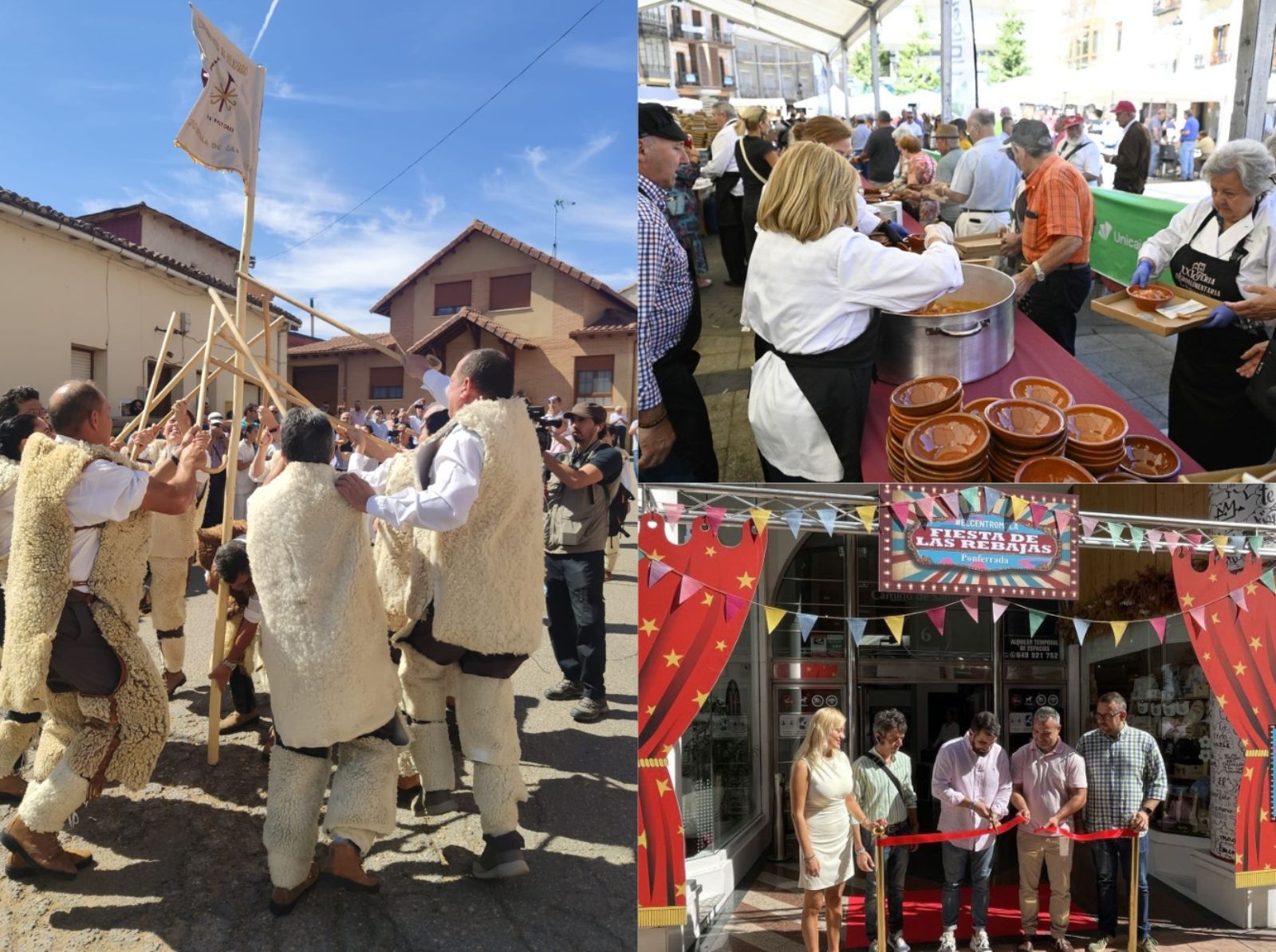 Fiesta del Pastor, La Alubiada de La Bañeza y la Feria de las Rebajas de Ponferrada, este fin de semana en León