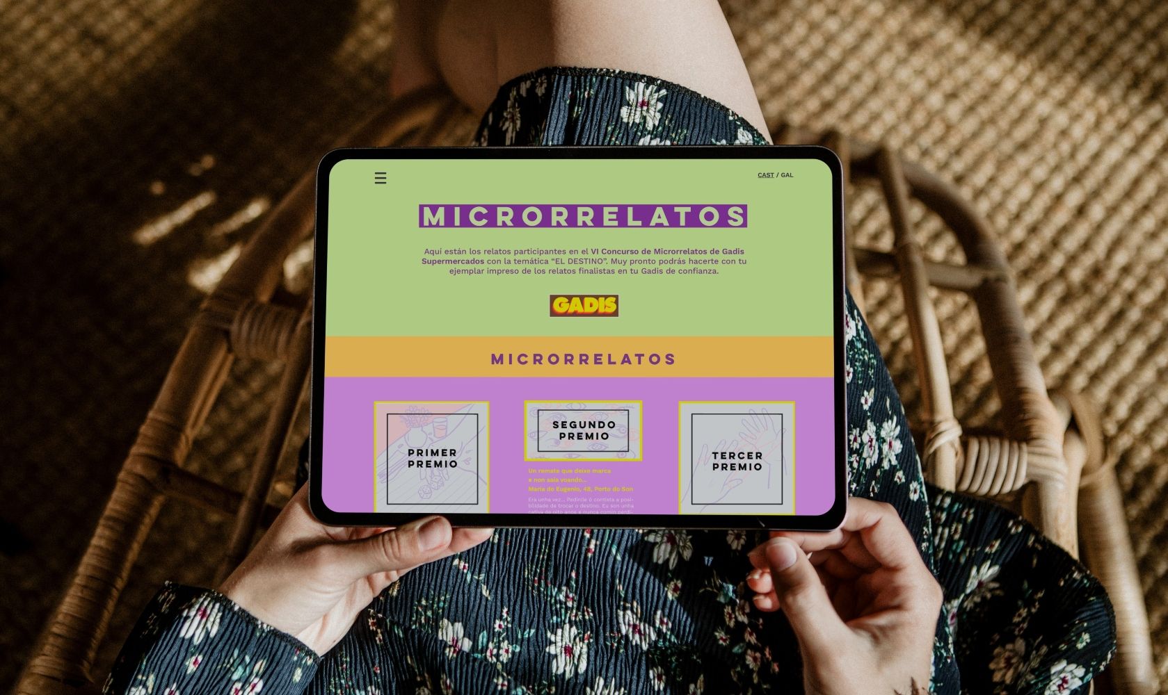 Gadis premia el talento literario en el VI Concurso de Microrrelatos, que bate récord de participación