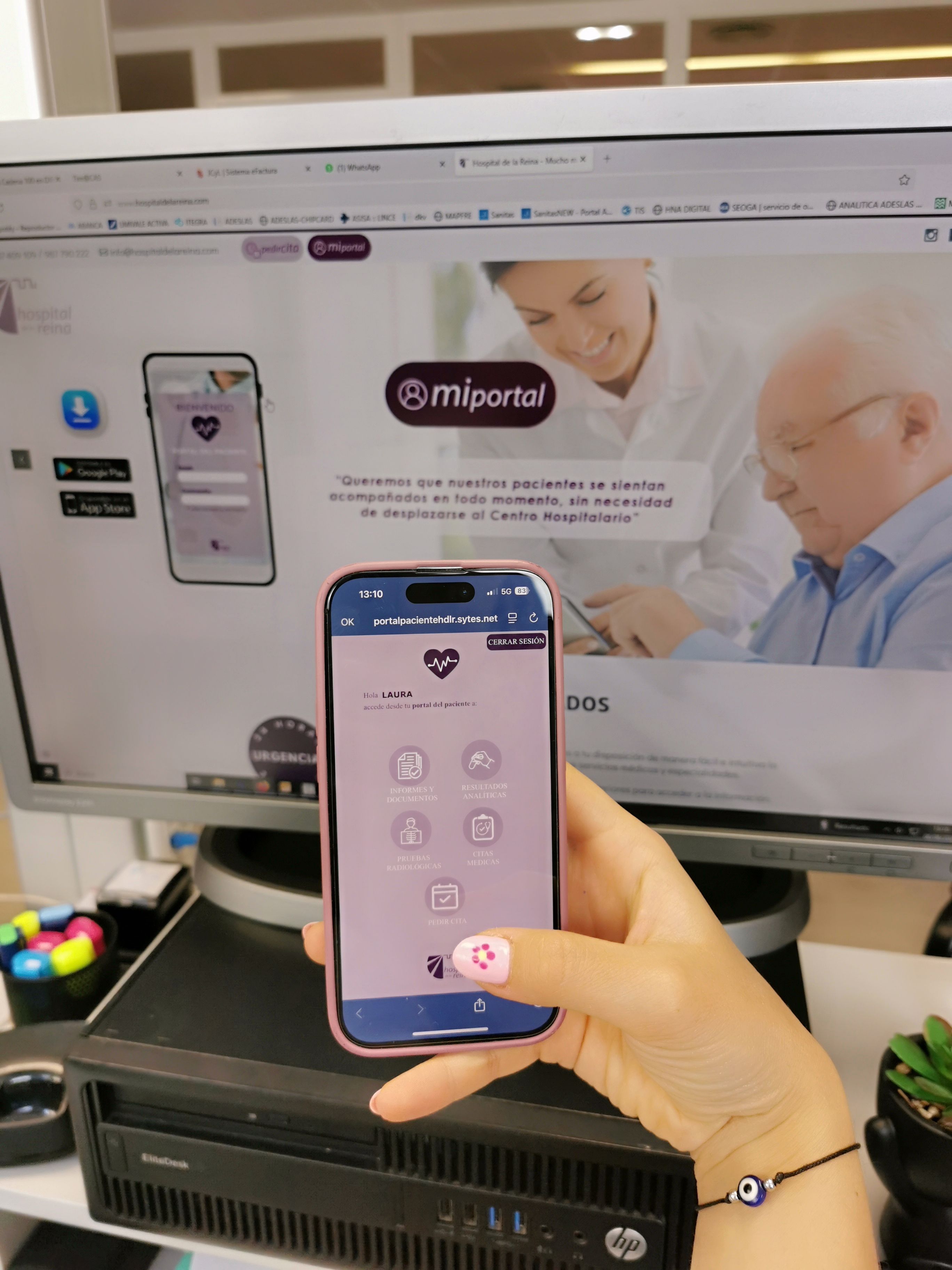 Portal del Paciente permite acceder a resultados, citas e informes médicos. Portal del Paciente permite acceder a resultados, citas e informes médicos.