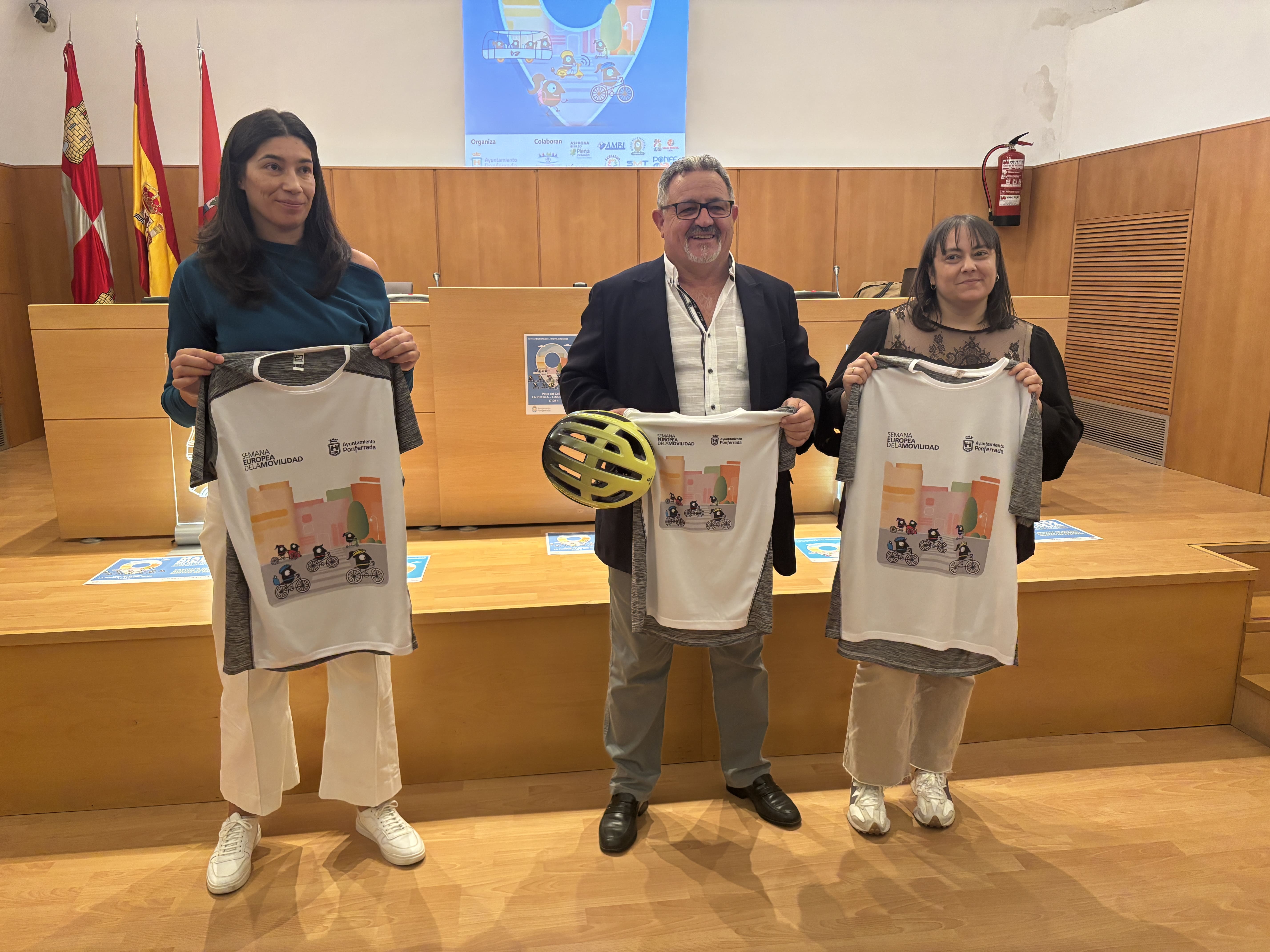 Presentación de los actos de la Semana Europea de Movilidad. | JAVIER FERNÁNDEZ