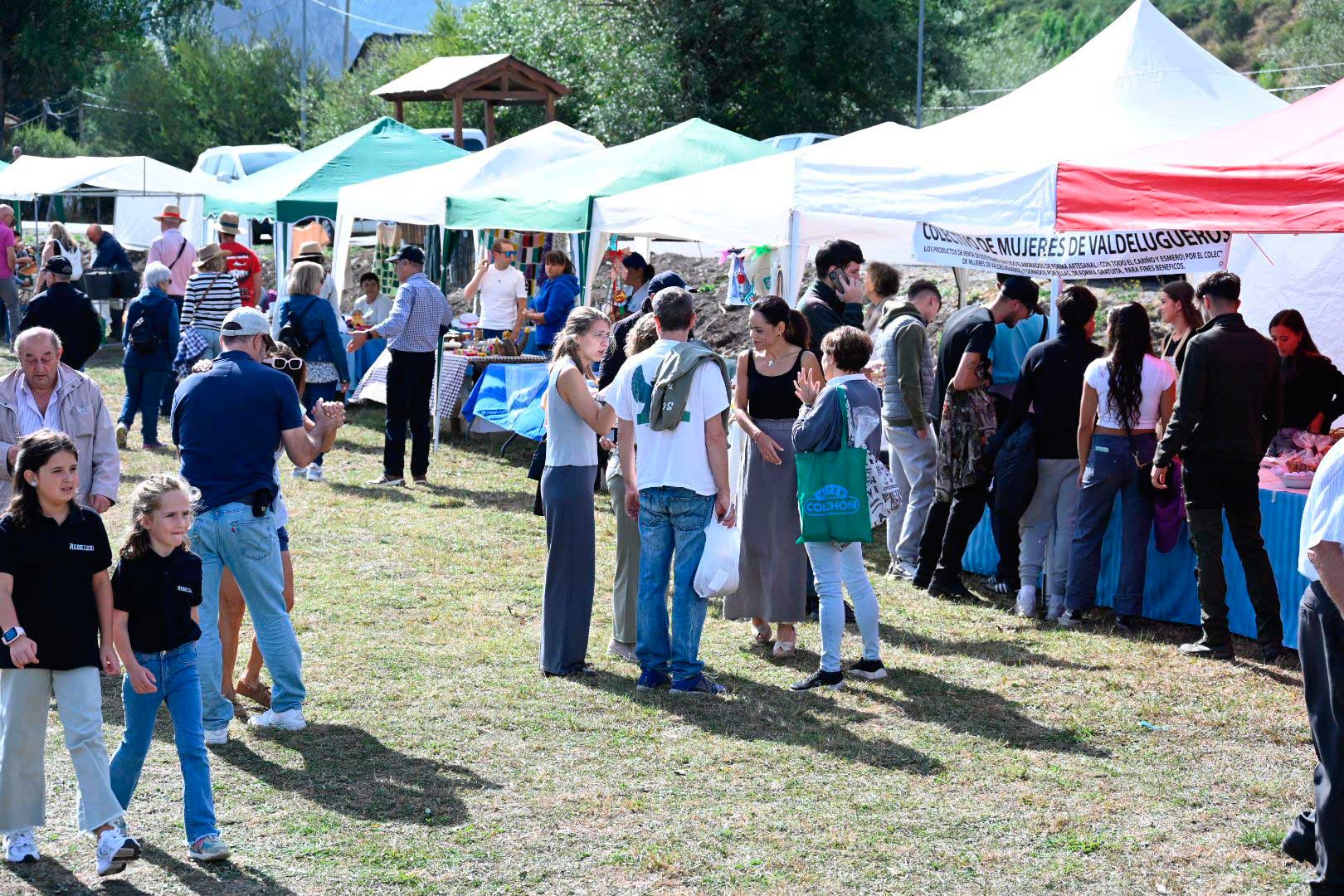 La pasión equina conquista Valdelugueros con su Feria Ganadera. | SAÚL ARÉN