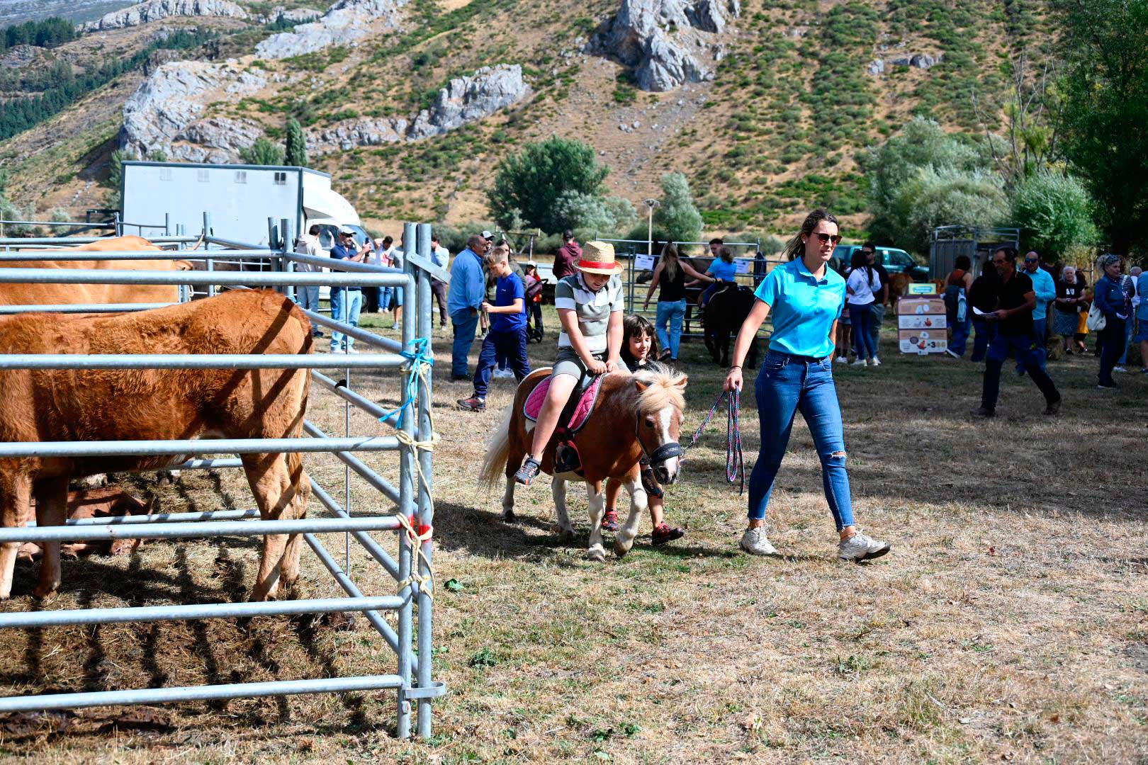 La pasión equina conquista Valdelugueros con su Feria Ganadera. | SAÚL ARÉN