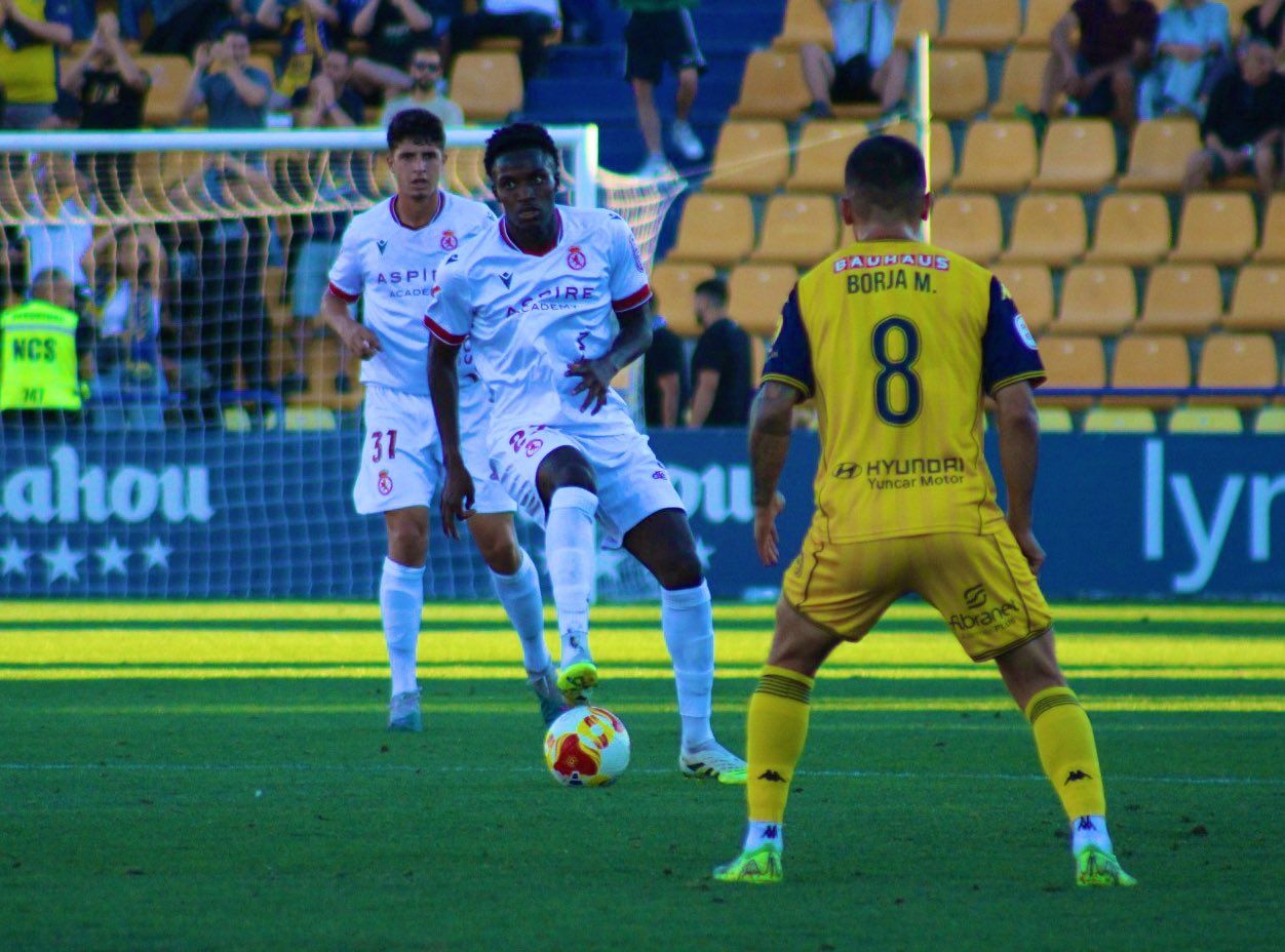 Selu, durante el amistoso del miércoles ante el Alcorcón, apunta al once. | CYD