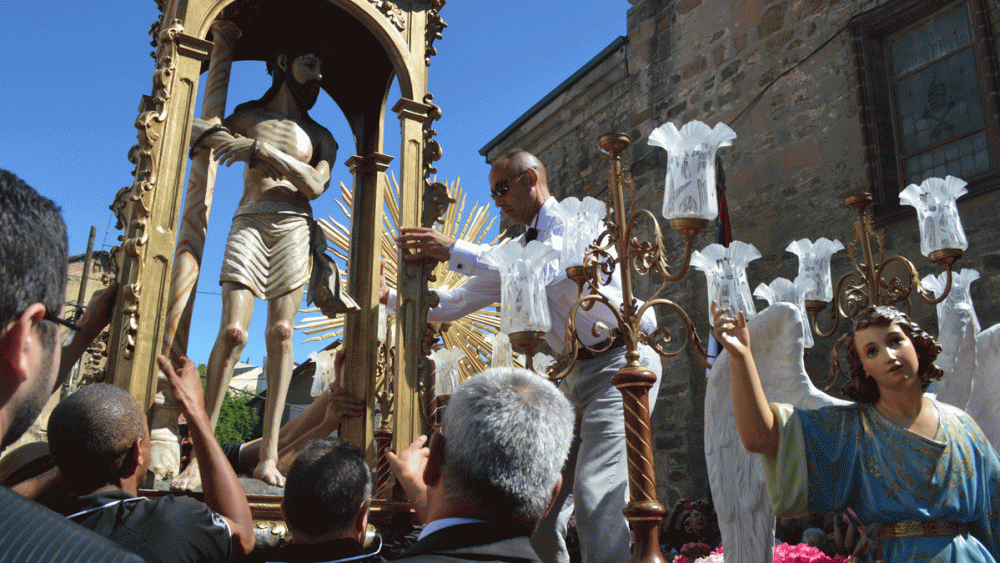 Imagen de archivo de la procesión en unas de las últimas ediciones de la fiesta. Imagen de archivo de la procesión en unas de las últimas ediciones de la fiesta.