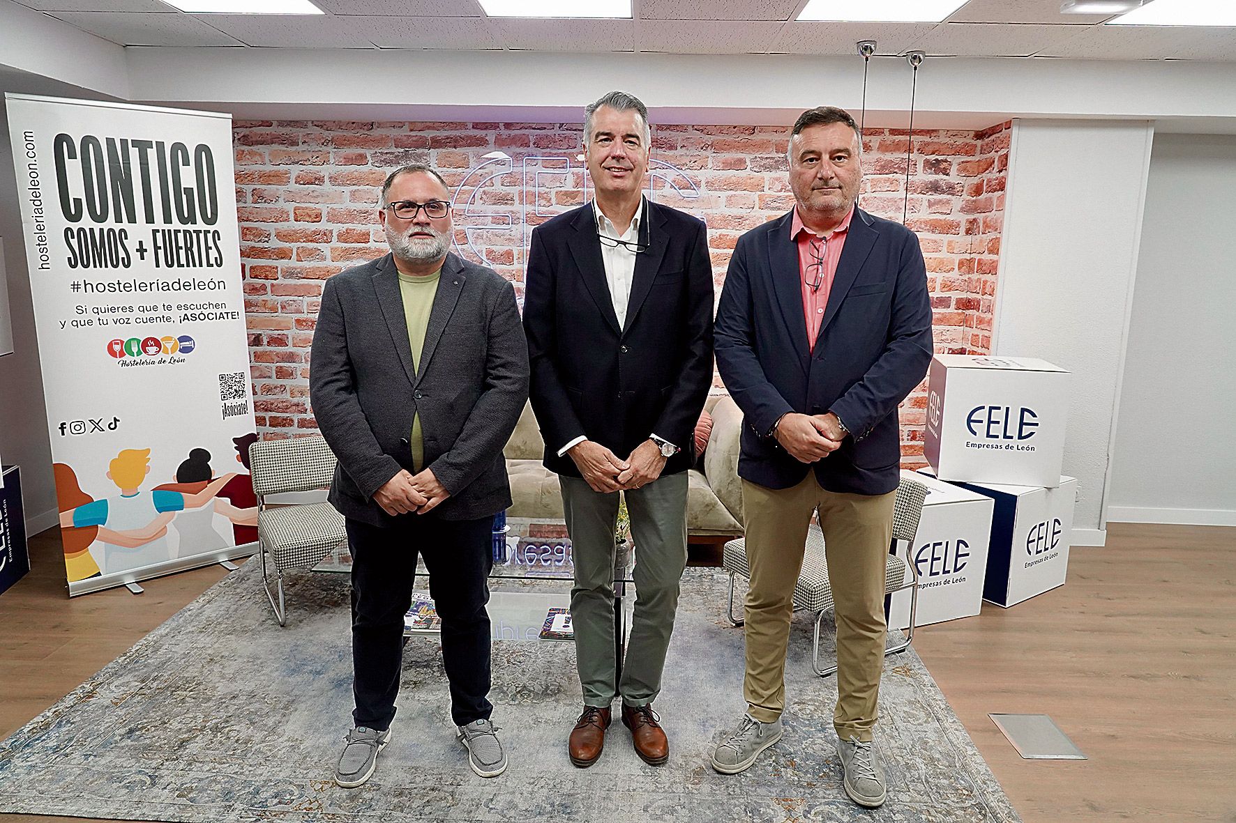 Los responsables de Hostelería de León, Feria de Valladolid y Agencias de Viajes. | ICAL