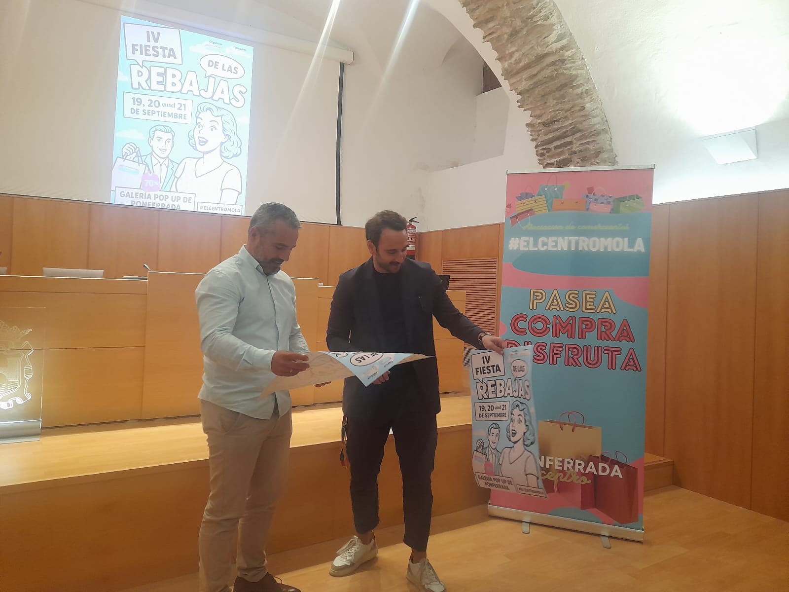 Presentación de la Feria de las Rebajas de El Centro Mola. | MAR IGLESIAS