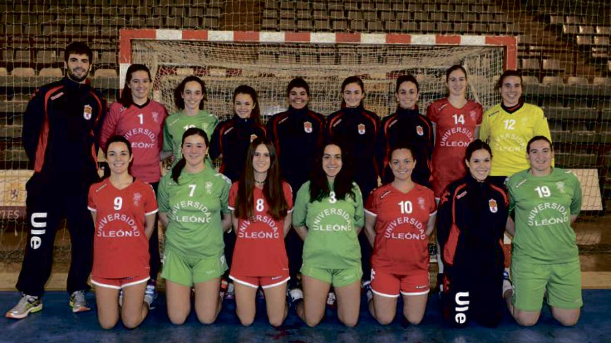 Plantilla del ULE Cleba que milita en División de Honor plata. | JAVIER QUINTANA