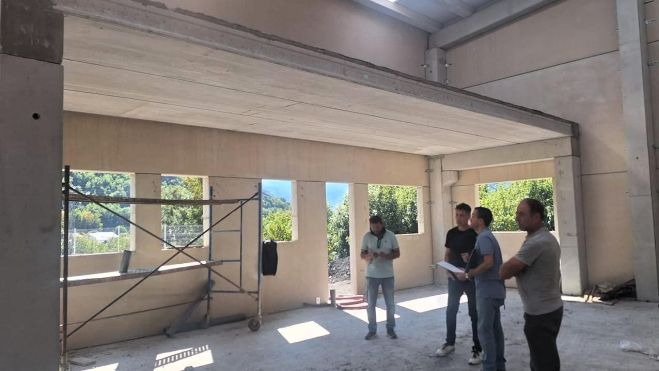 El alcalde del municipio, Mario Rivas, ha visitado el lugar que albergará esta infraestructura. El alcalde del municipio, Mario Rivas, ha visitado el lugar que albergará esta infraestructura.