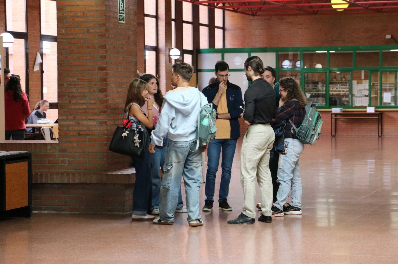 Imagen de archivo de un grupo de alumnos de la Universidad de León. | L.N.C.
