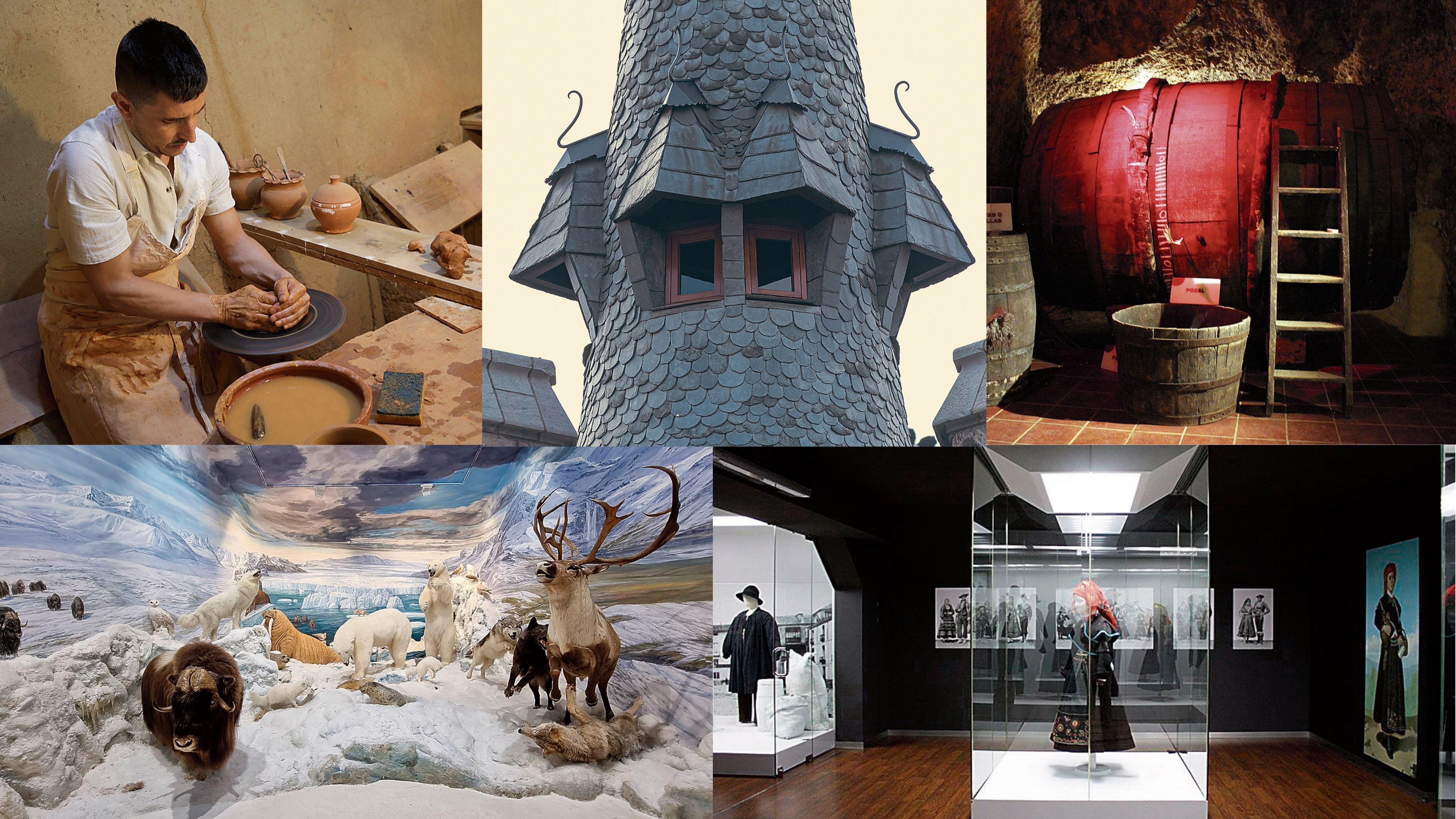 Alfar Museo de Jiménez de Jamuz, Museo Casa Botines, Museo del Vino de Valdevimbre, Museo de la Fauna Salvaje de Valdehuesa y Museo de la Indumentaria Tradicional de Coyanza. | L.N.C.