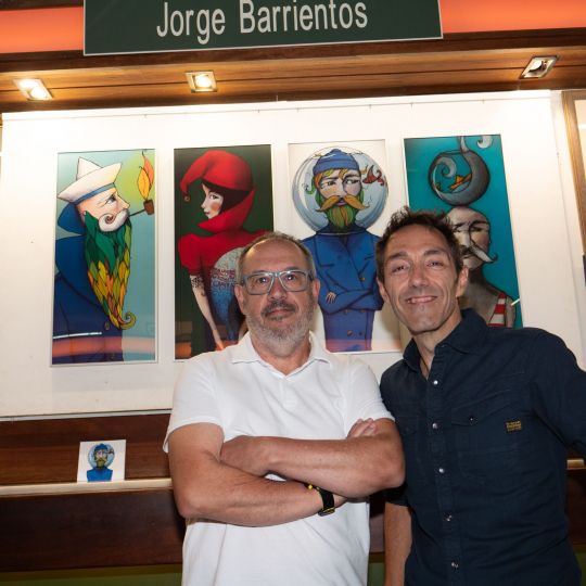 Jorge Barrientos y Pablo Martínez Jorge Barrientos y Pablo Martínez