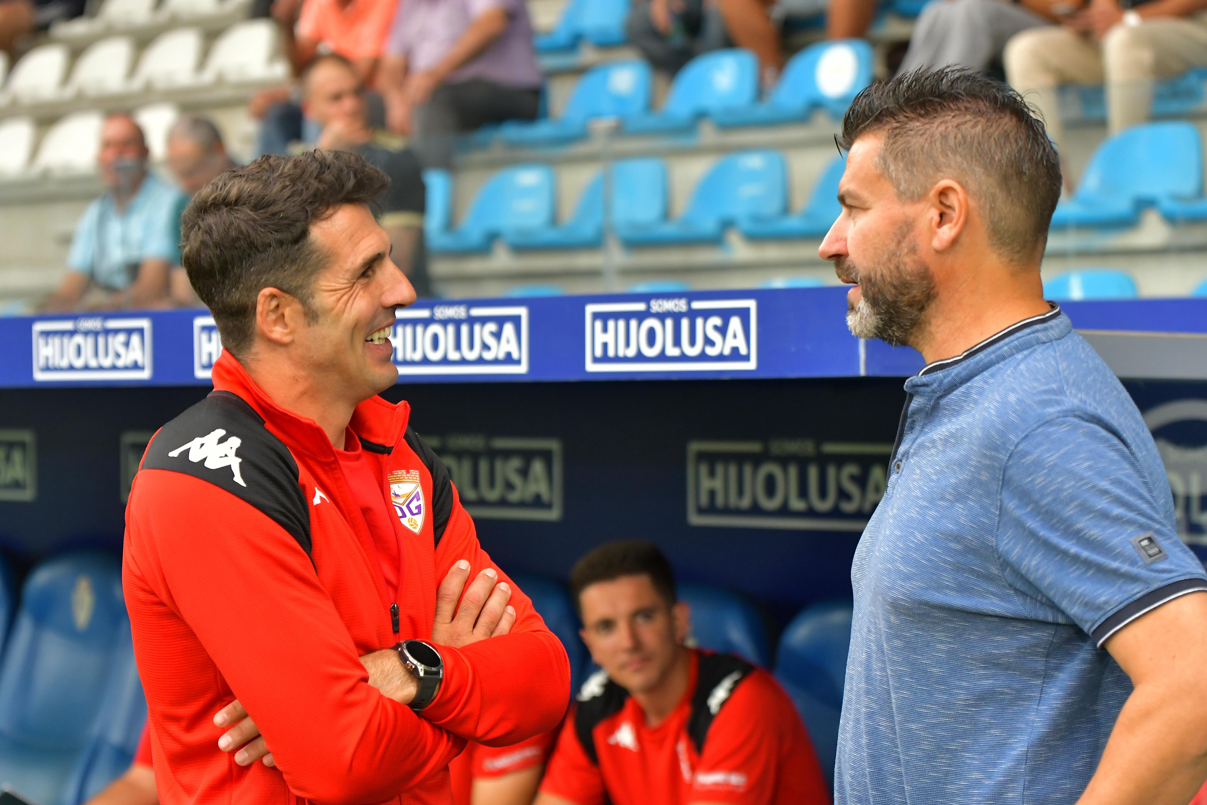 Fer Estévez se mostró muy cabreado tras encajar la tercera derrota consecutiva. QUINITO