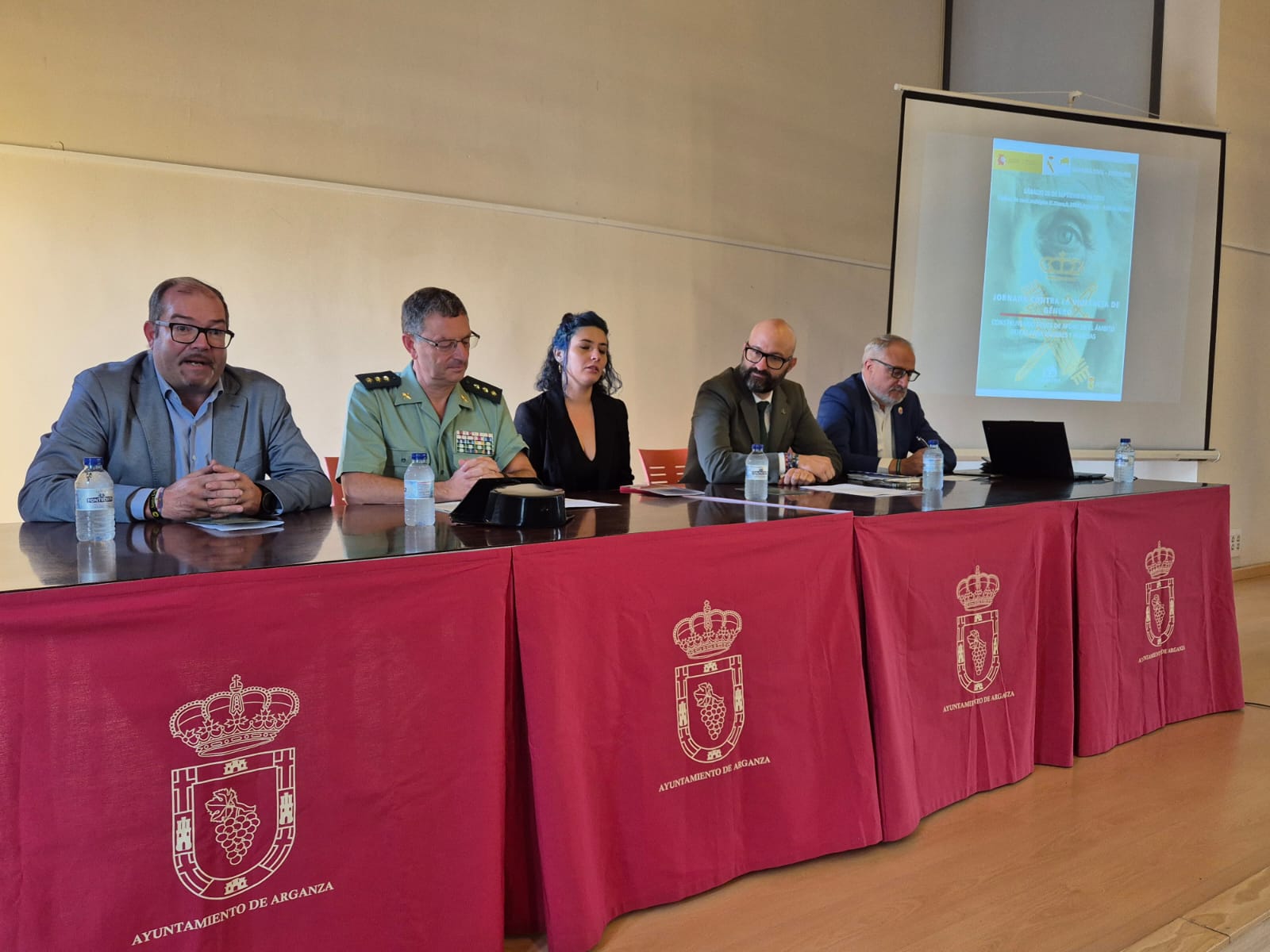 Jornadas sobre violencia de género en Arganza.