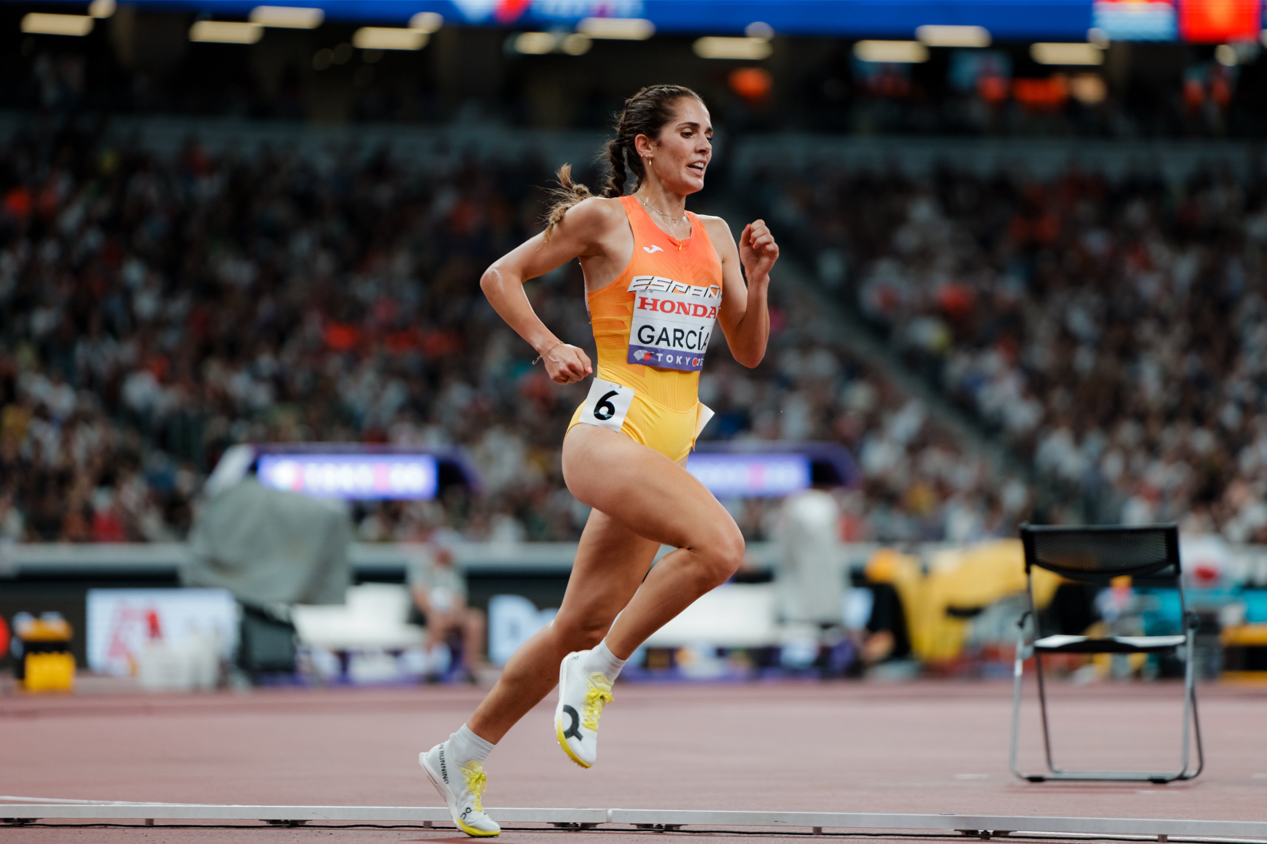 Marta García realizó una gran actuación en la final del Mundial en Tokio 2. RFEA