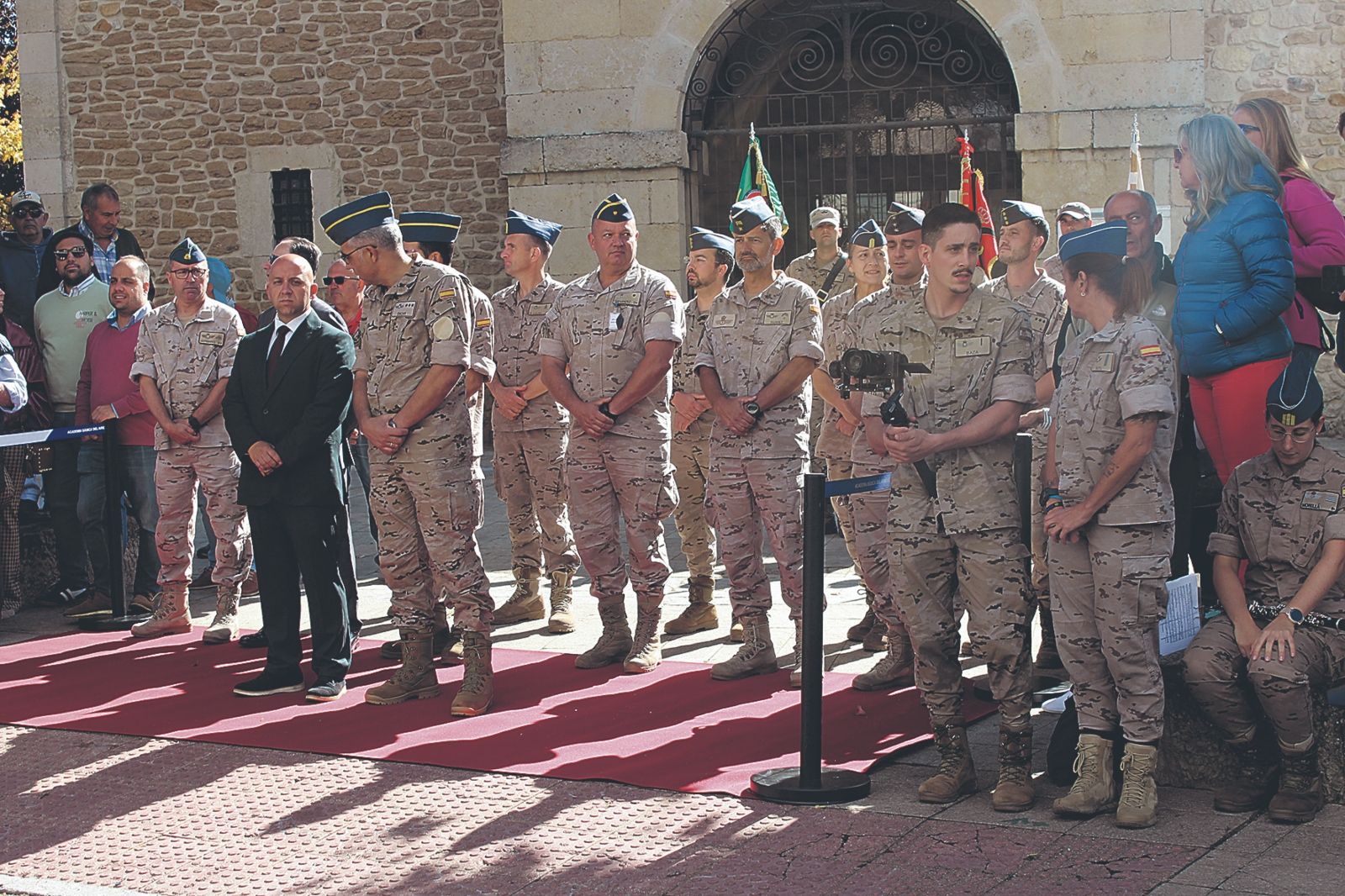 Imágenes del acto de hermanamiento en la plaza del Negrillón| ALFREDO HURTADO