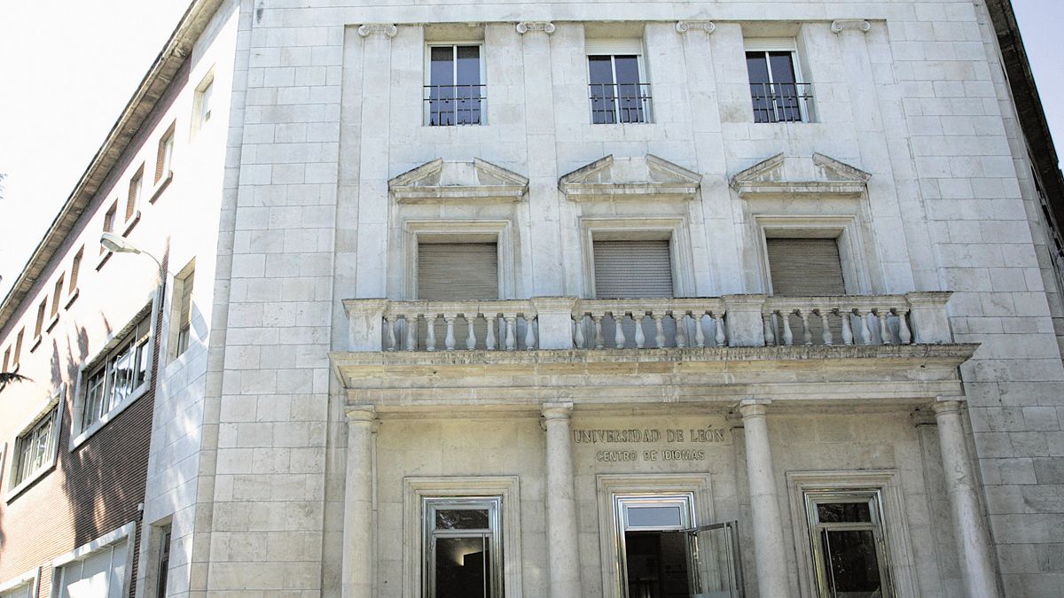 El Centro de Idiomas, de la Universidad de León, donde estudian muchos extranjeros otros idiomas. | ICAL