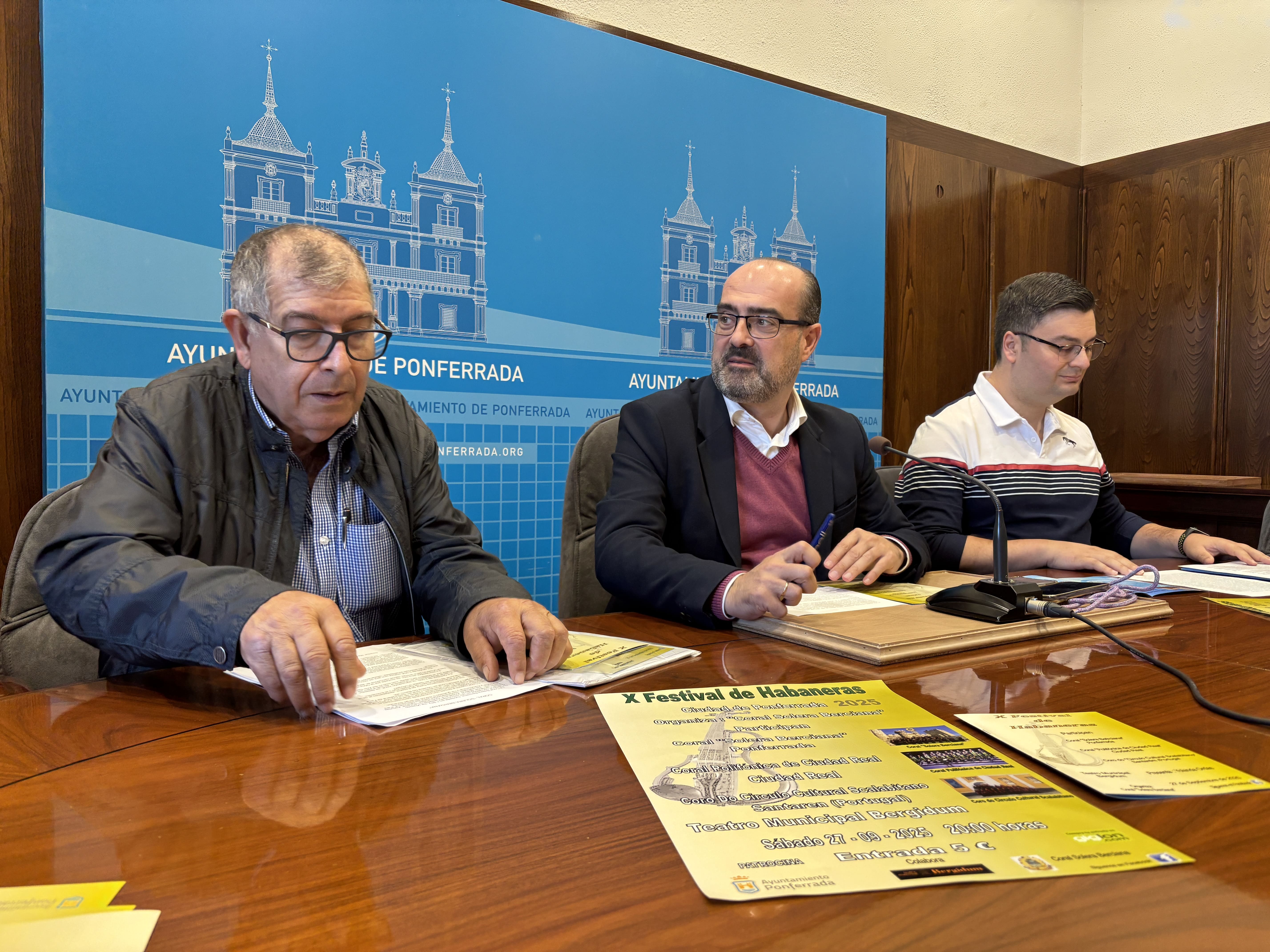 Presentación del X Festival de Habaneras. | JAVIER FERNÁNDEZ