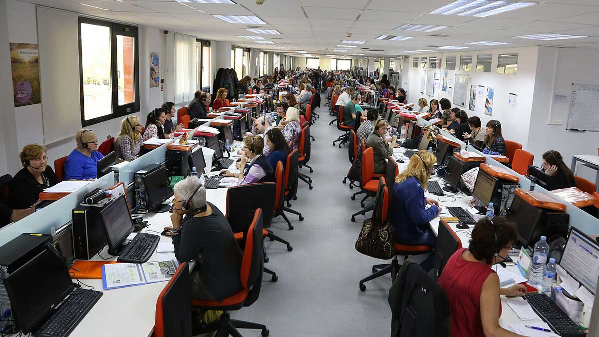 La empresa de telemarketing Plus Contacto en León sufrió un ciberataque que obligó a aplicar el Erte. | L.N.C.