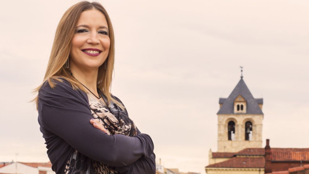 La decana del Colegio Oficial de Arquitectos de León (COAL), Eva Testa.