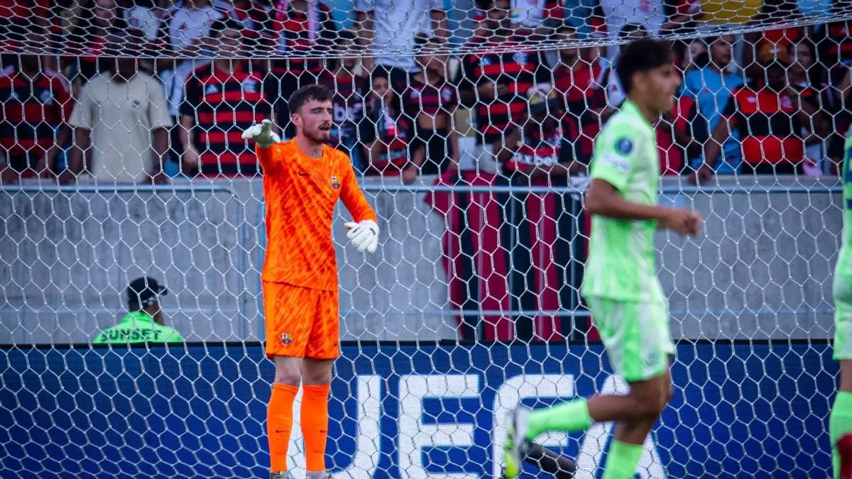 Eder Aller, durante un partido con el Barcelona. | FCB
