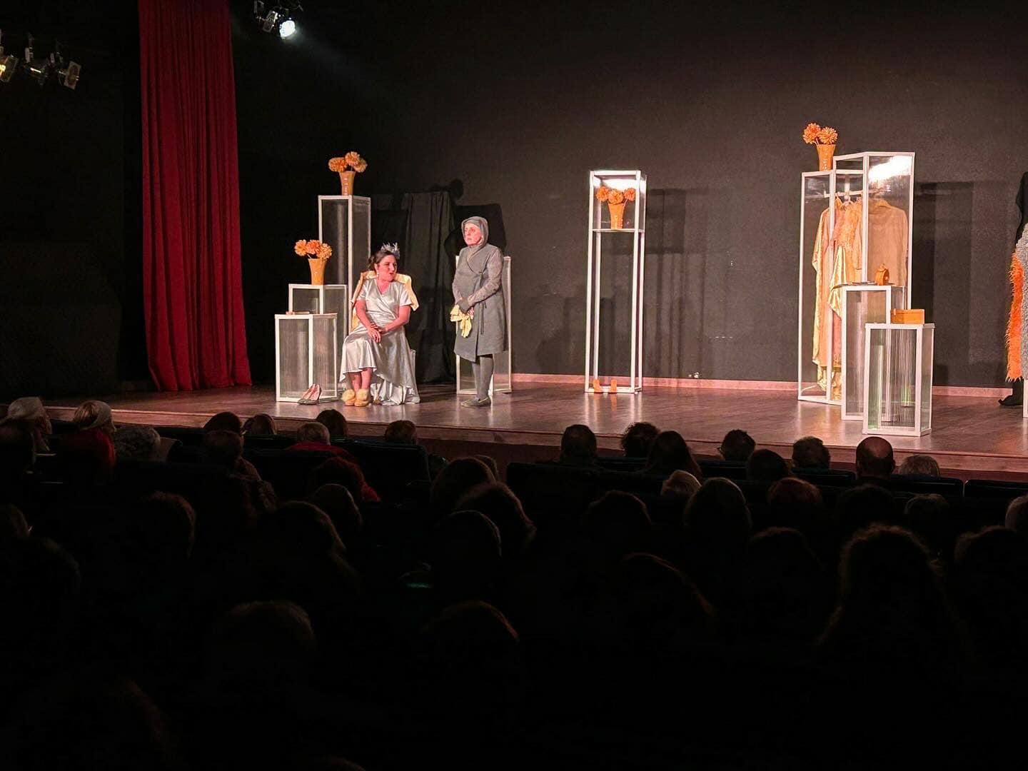 Imagen de una de las representaciones teatrales celebrada en La Robla. 