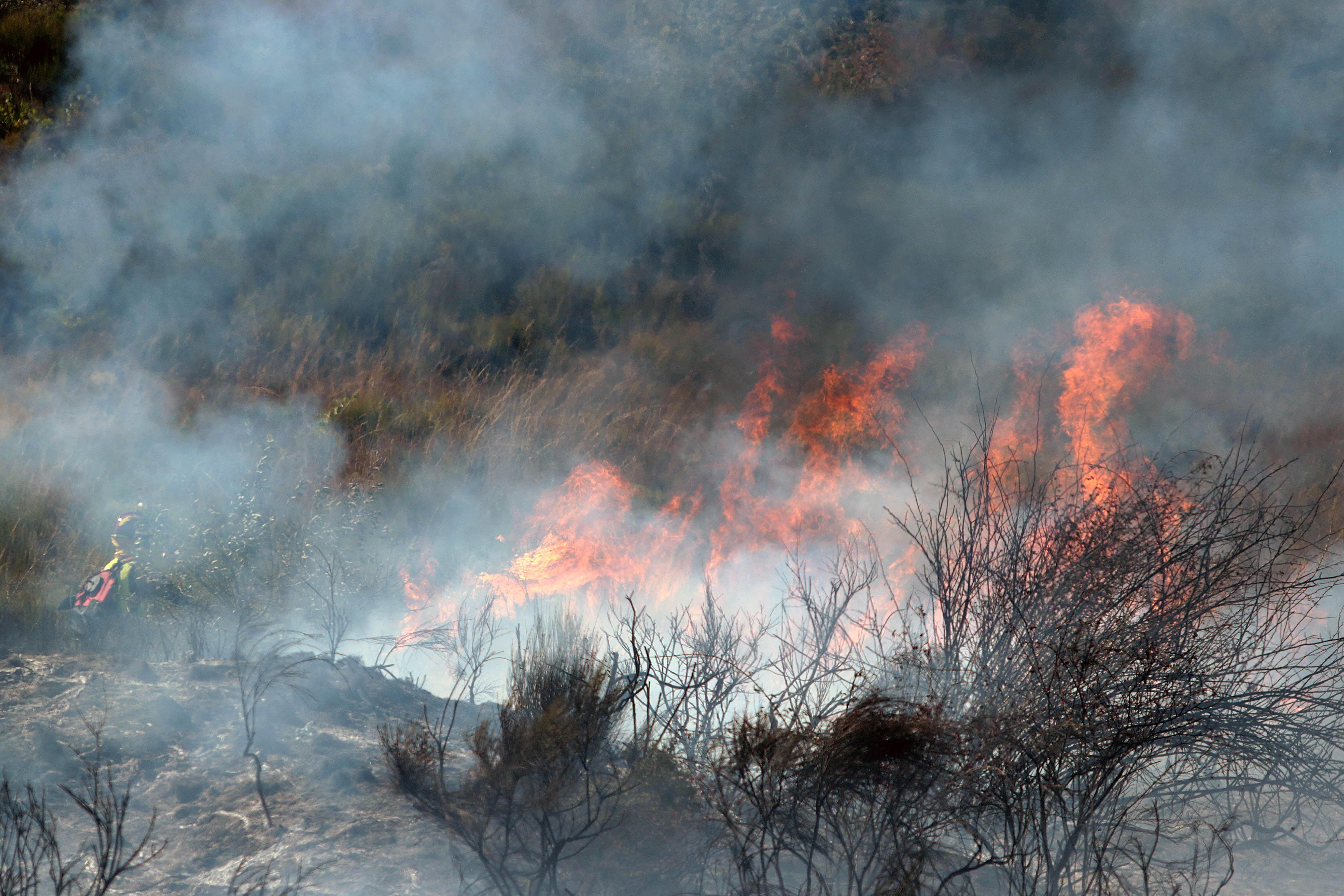 Foto de archivo de un incendio. | ICAL