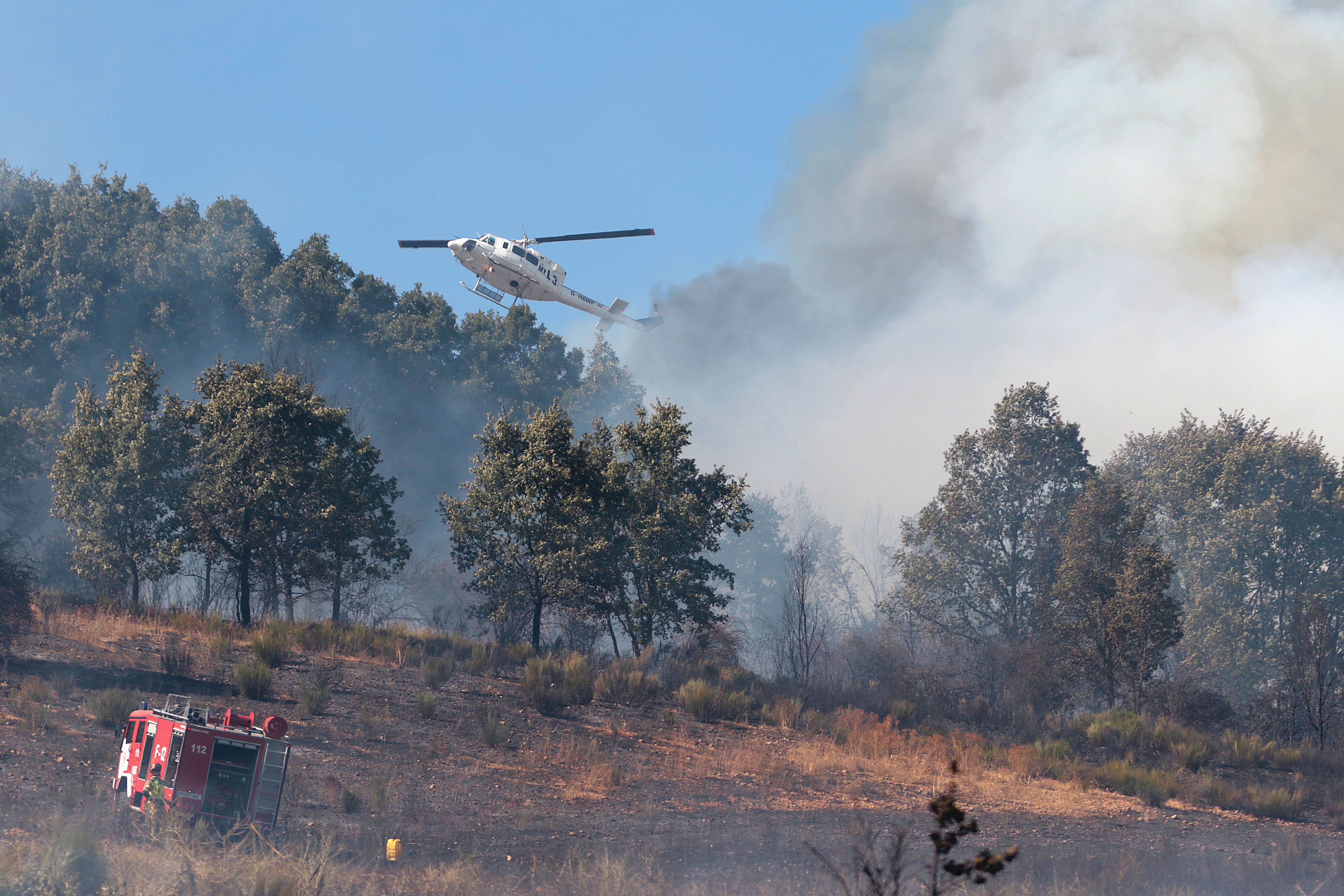 Incendio en Villasinta