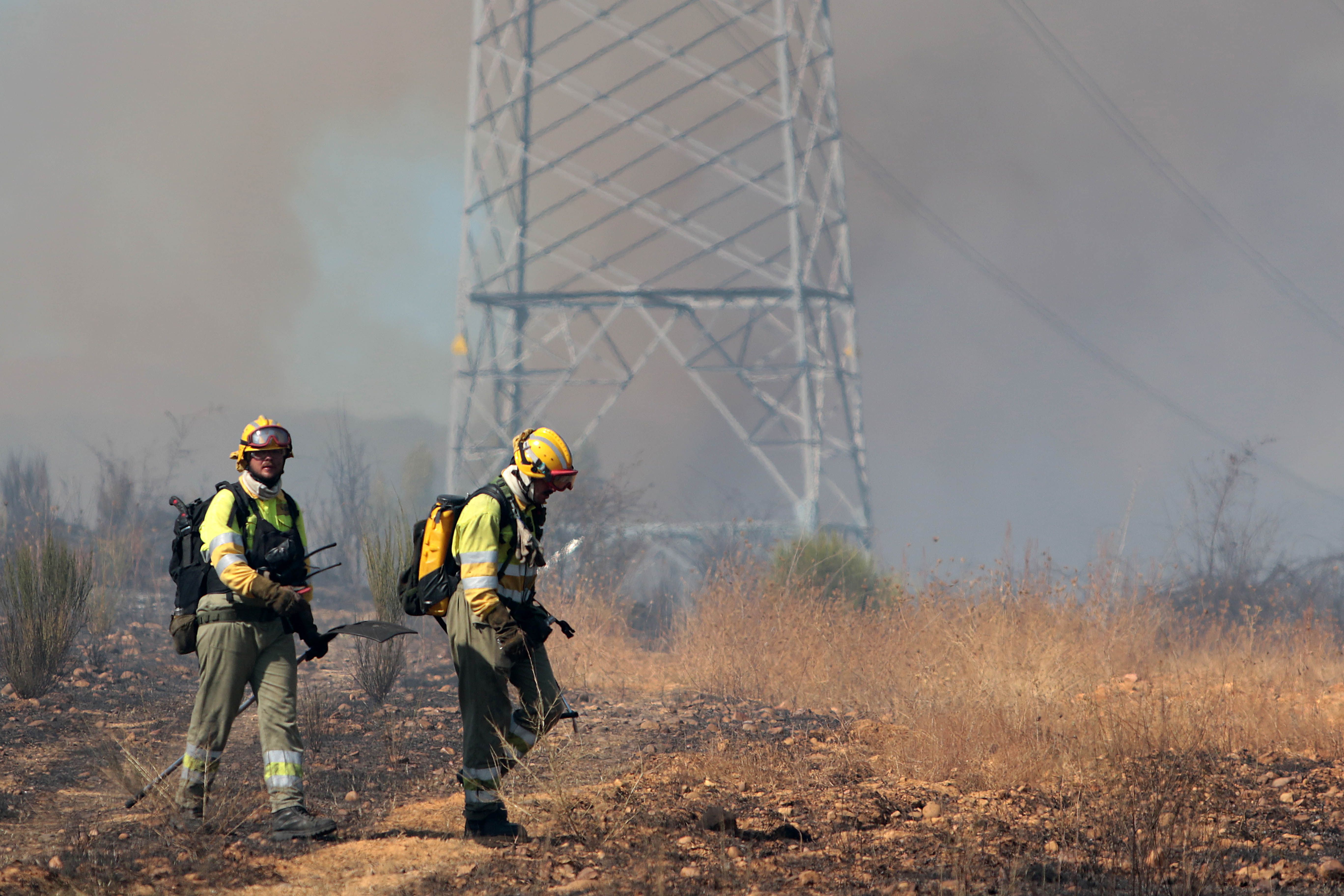 Incendio en Villasinta