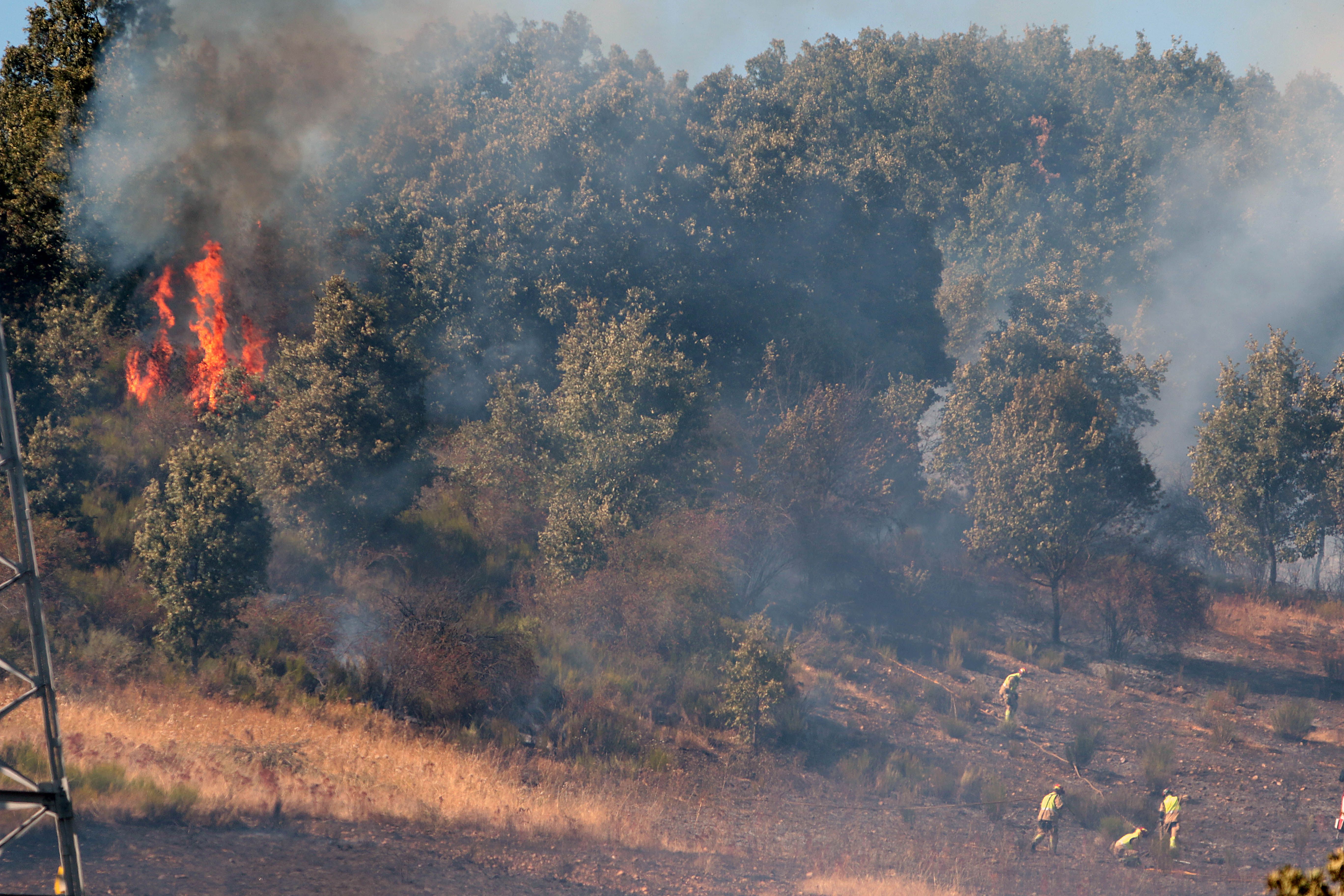 Incendio en Villasinta