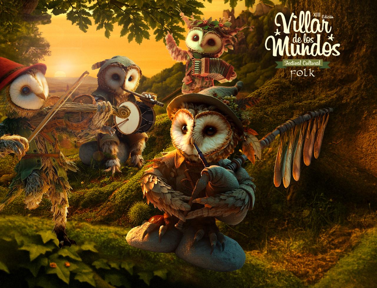 Cartel de la última edición de Villar de los Mundos.