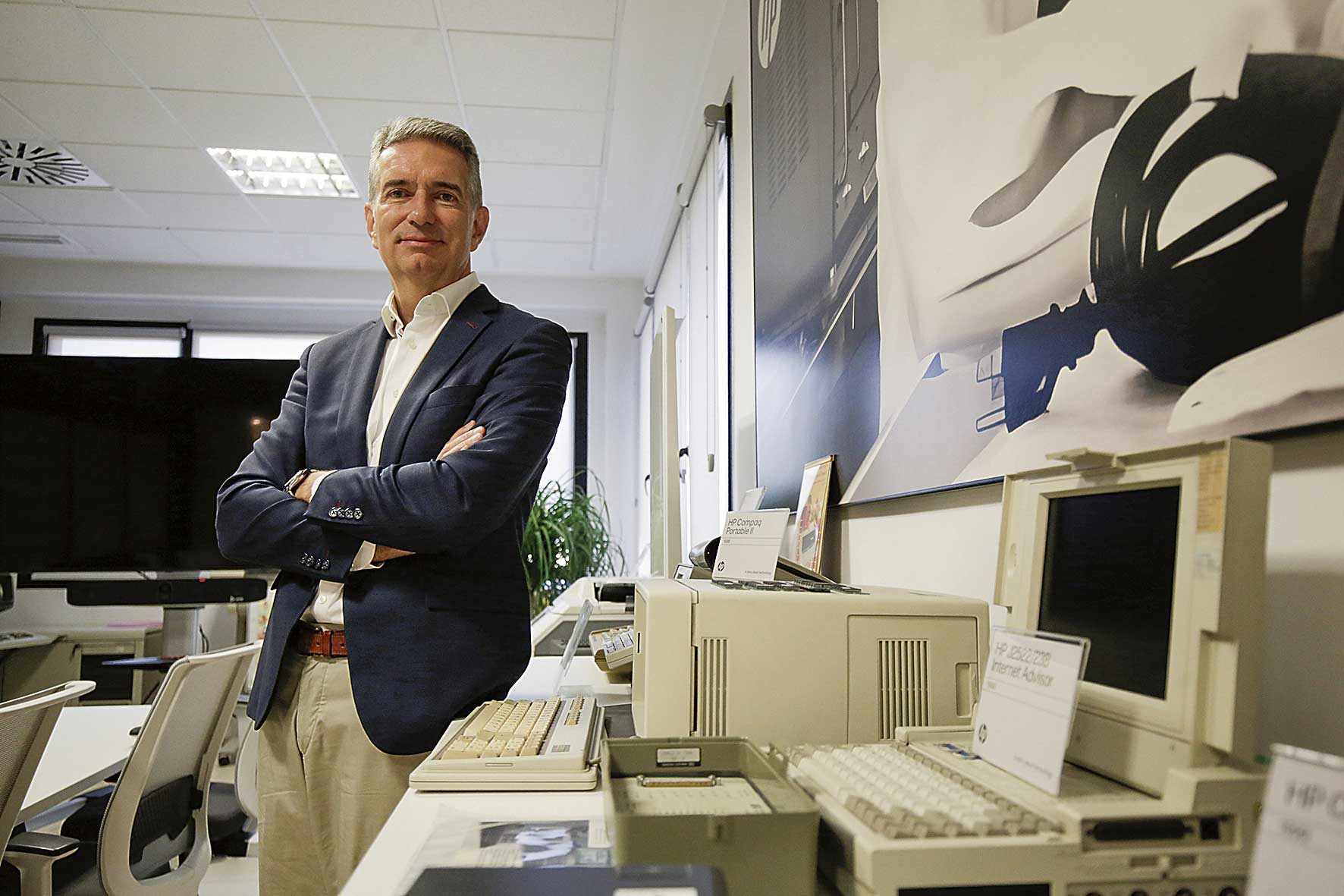 Imagen de Miguel Ángel Turrado, Director general de HP SCDS. | FERNANDO OTERO