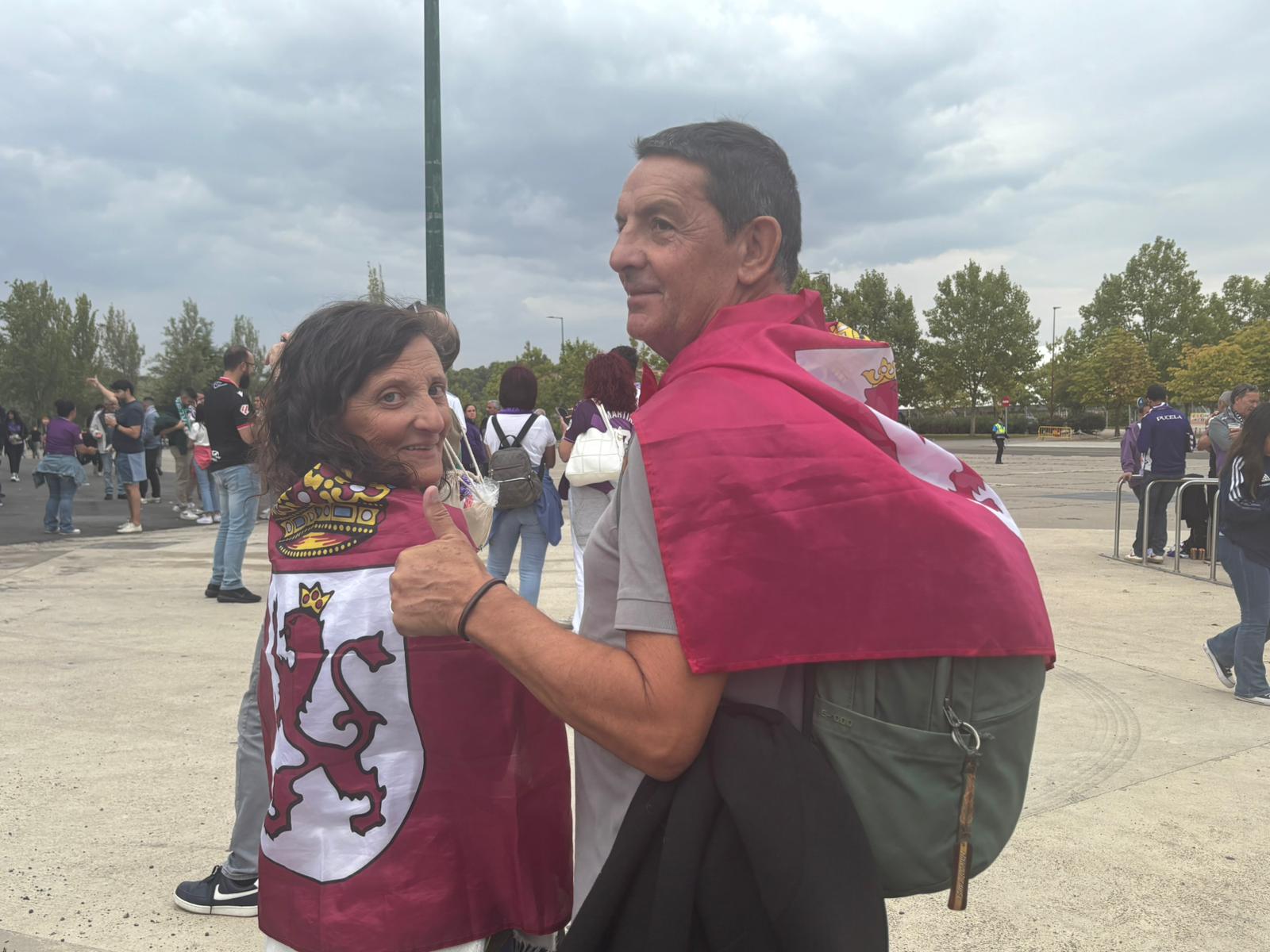 Afición de la Cultural en Valladolid