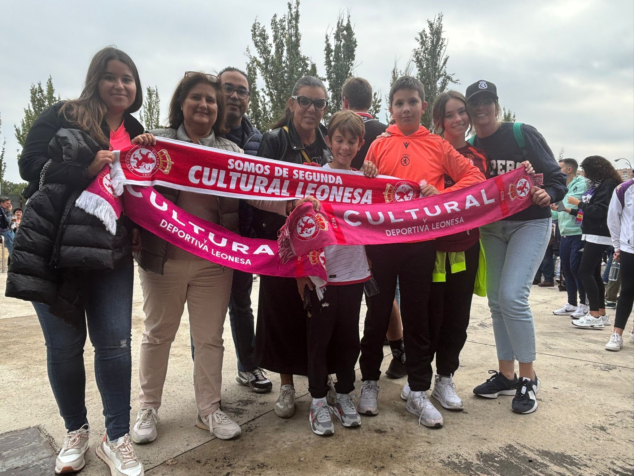 Afición de la Cultural en Valladolid