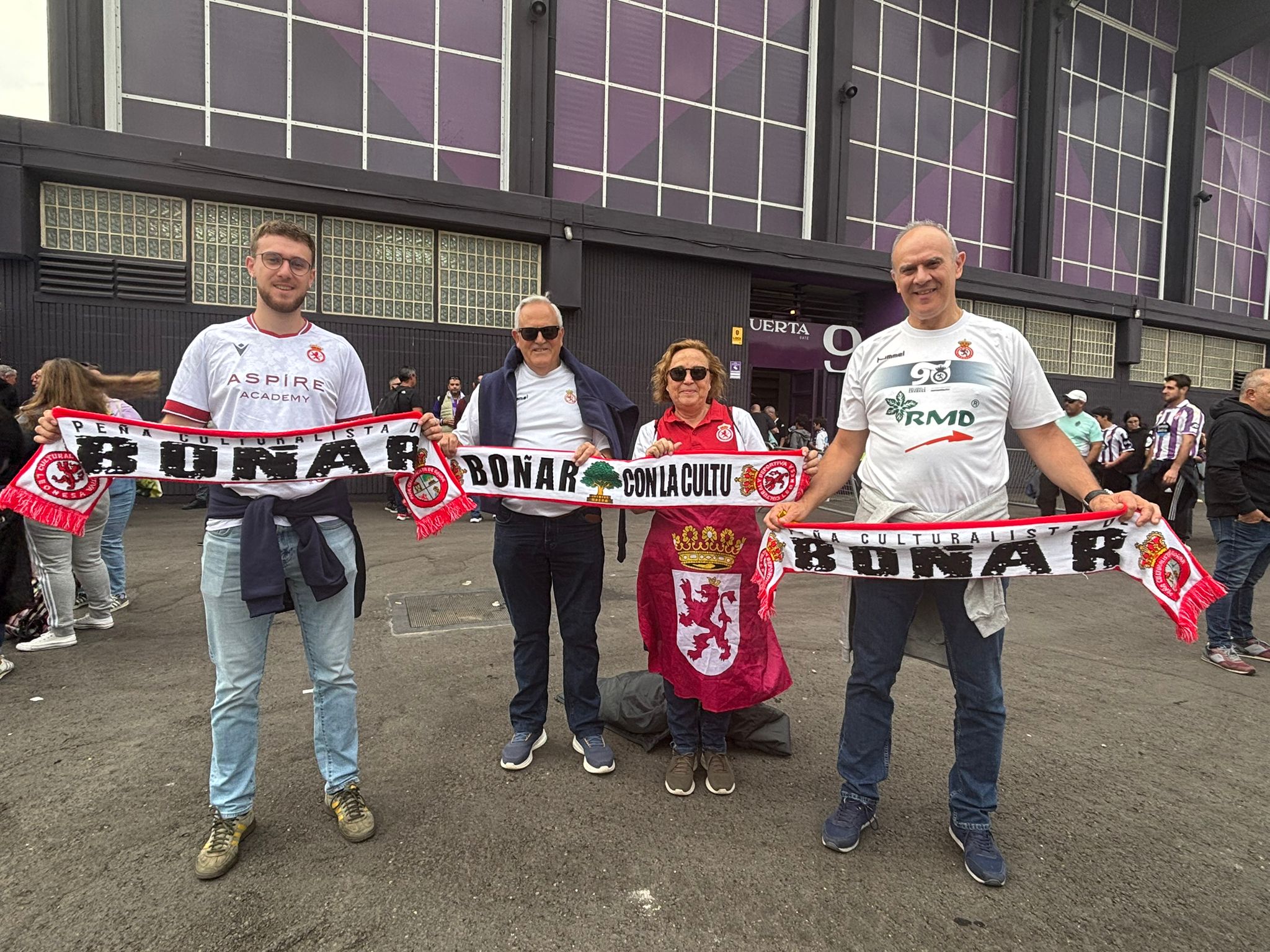 Afición de la Cultural en Valladolid 