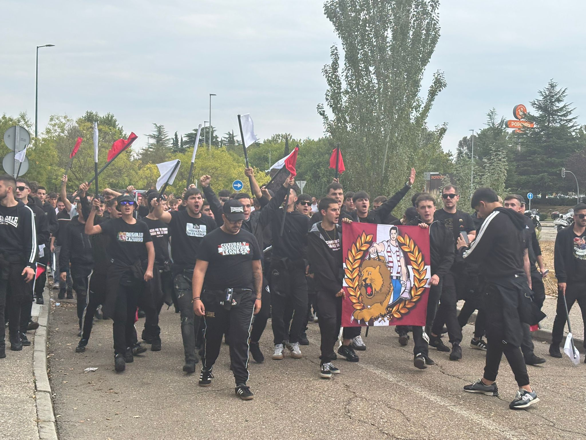 Afición de la Cultural en Valladolid