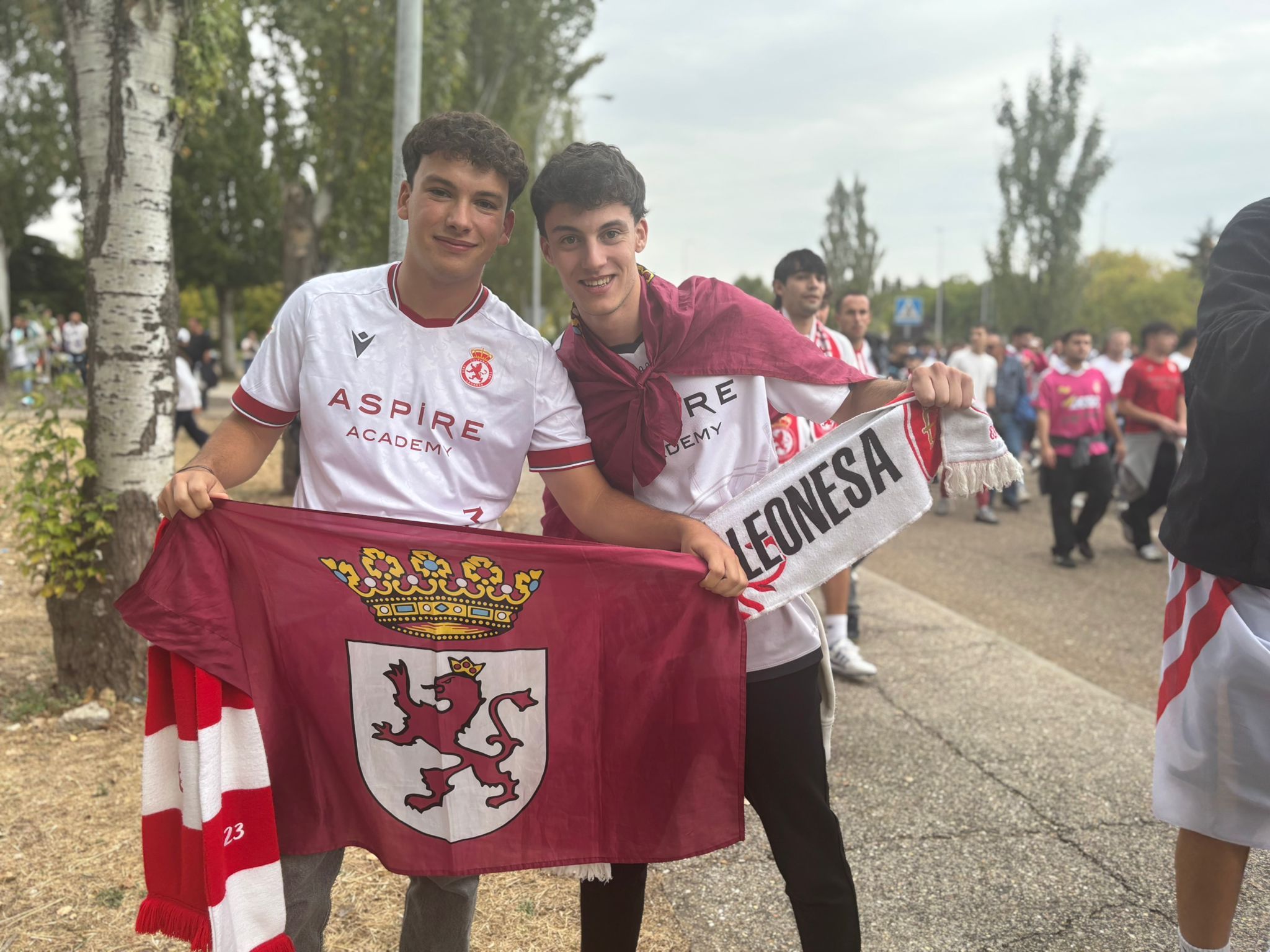Afición de la Cultural en Valladolid 