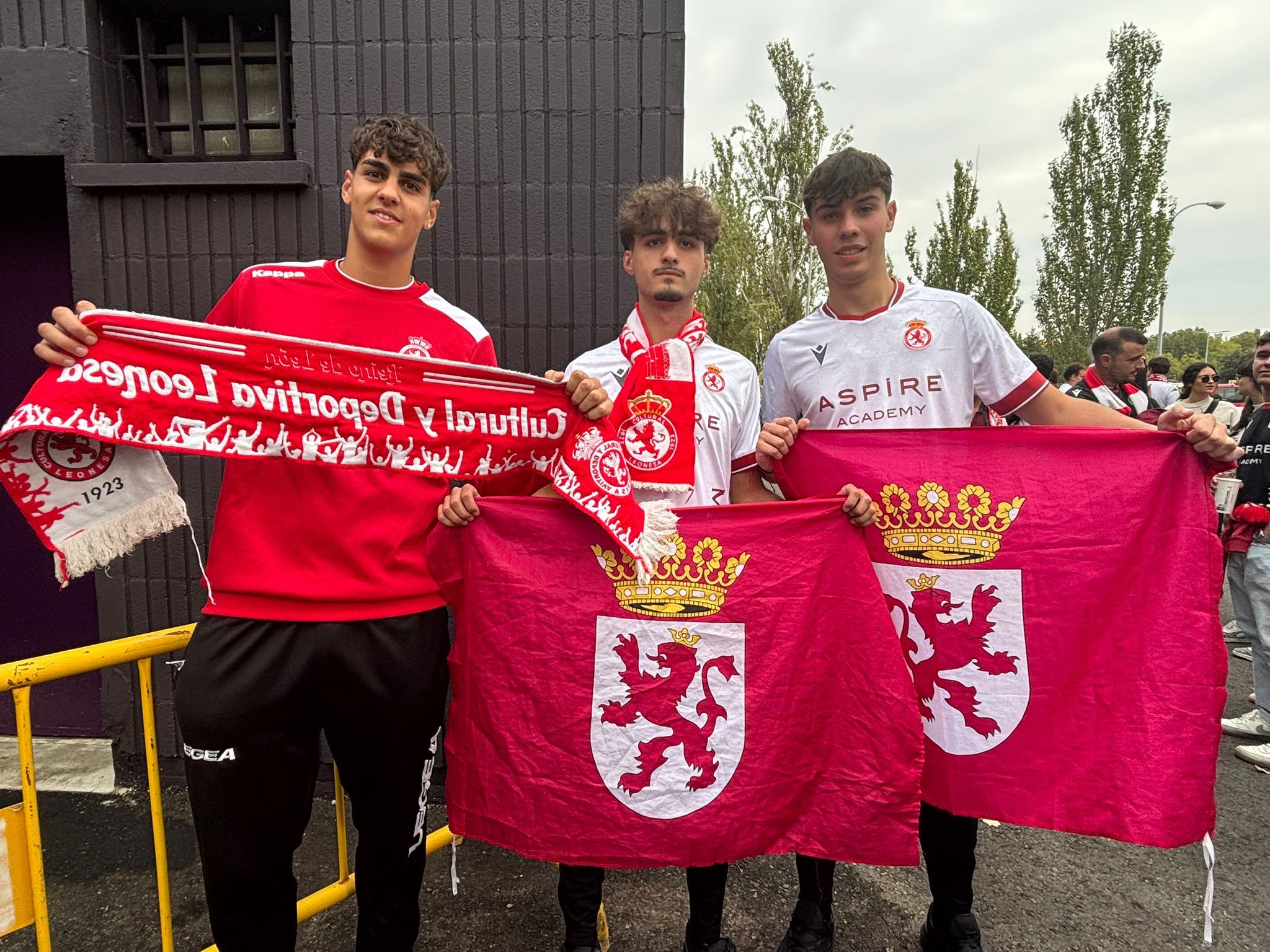 Afición de la Cultural en Valladolid