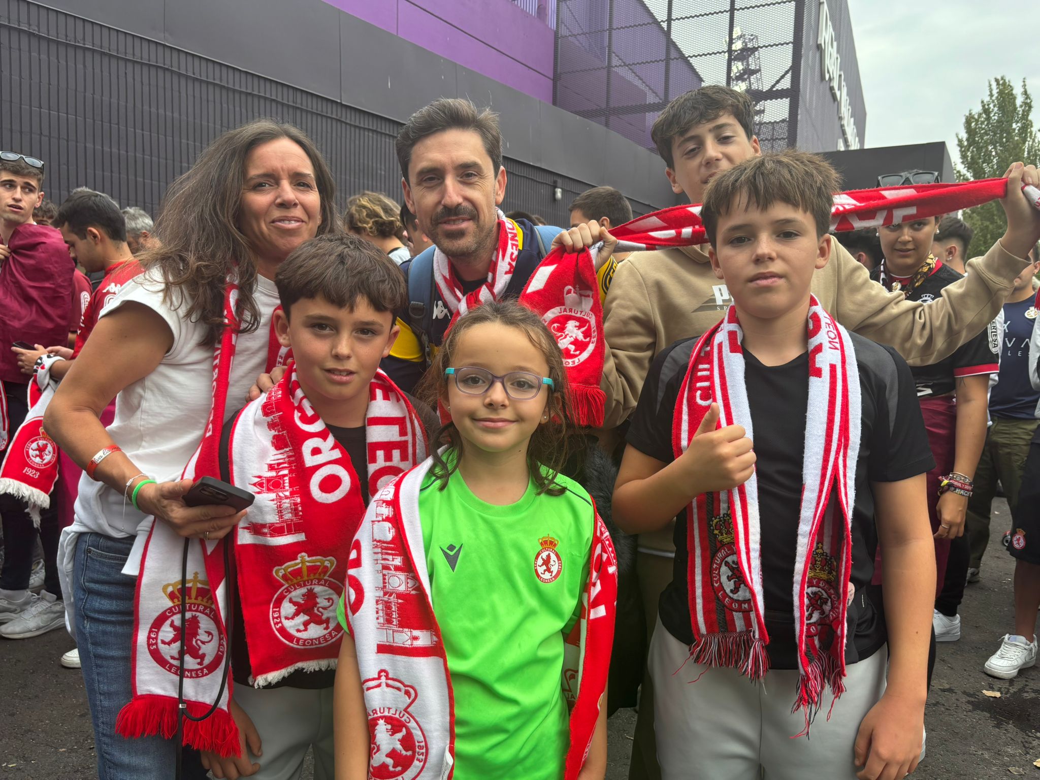 Afición de la Cultural en Valladoli