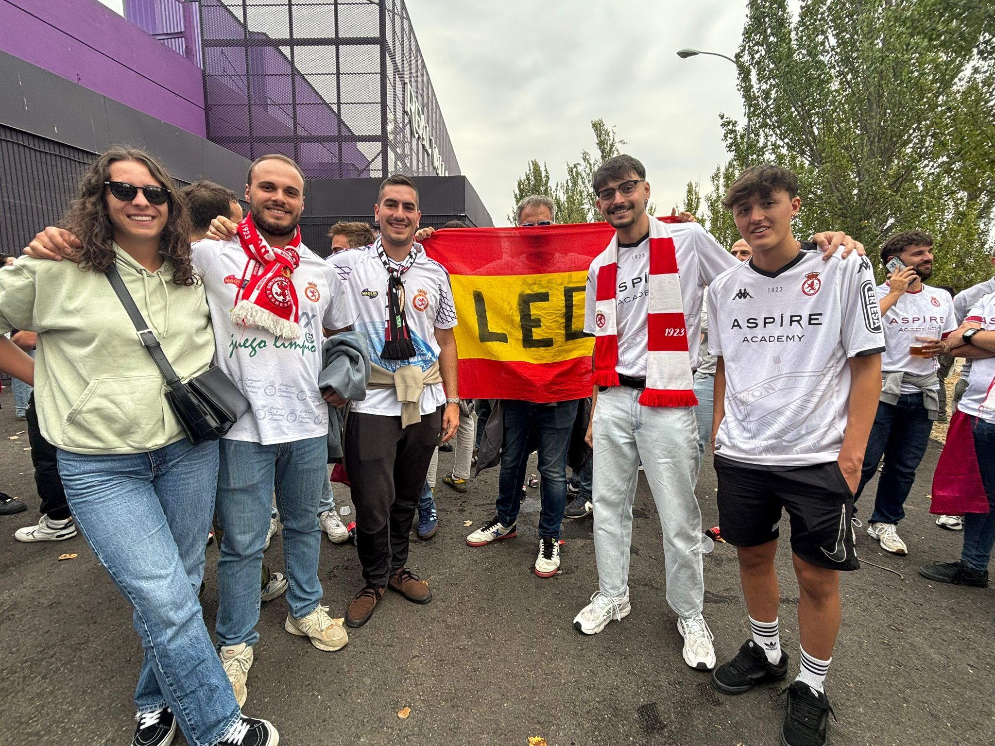 Afición de la Cultural en Valladolid