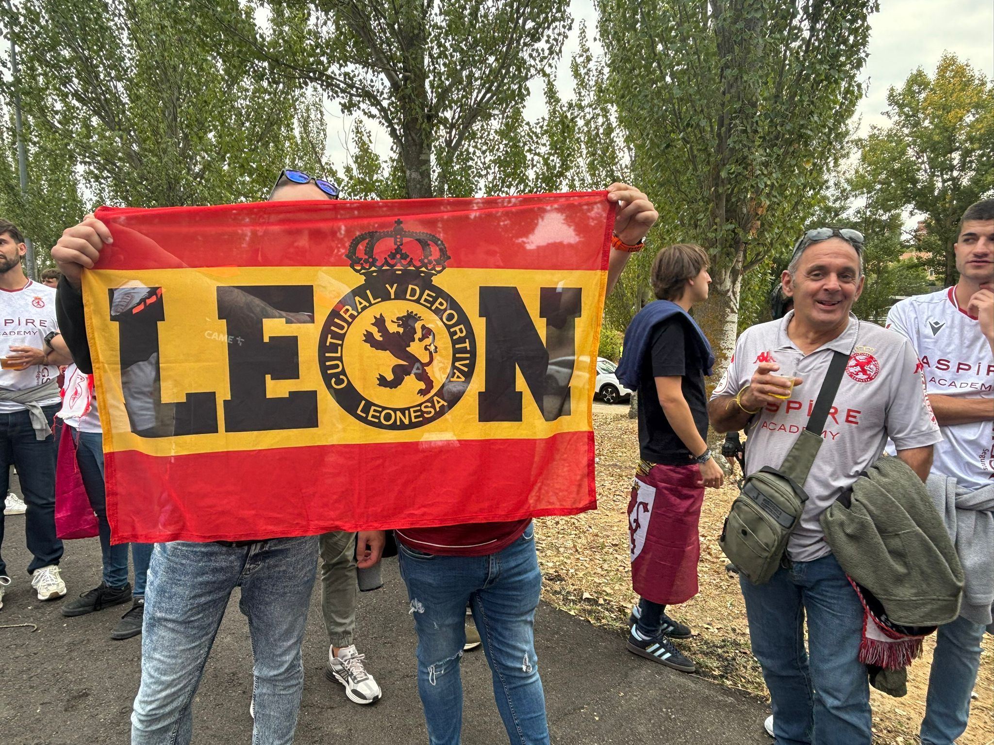 Afición de la Cultural en Valladolid 