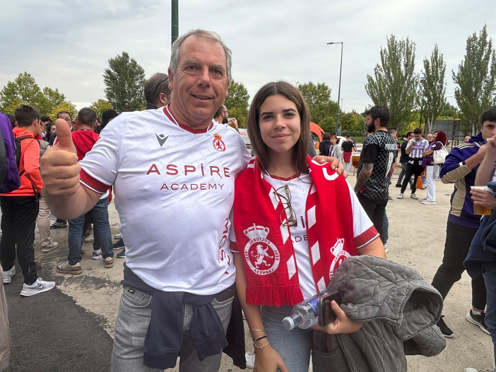 Afición de la Cultural en Valladolid