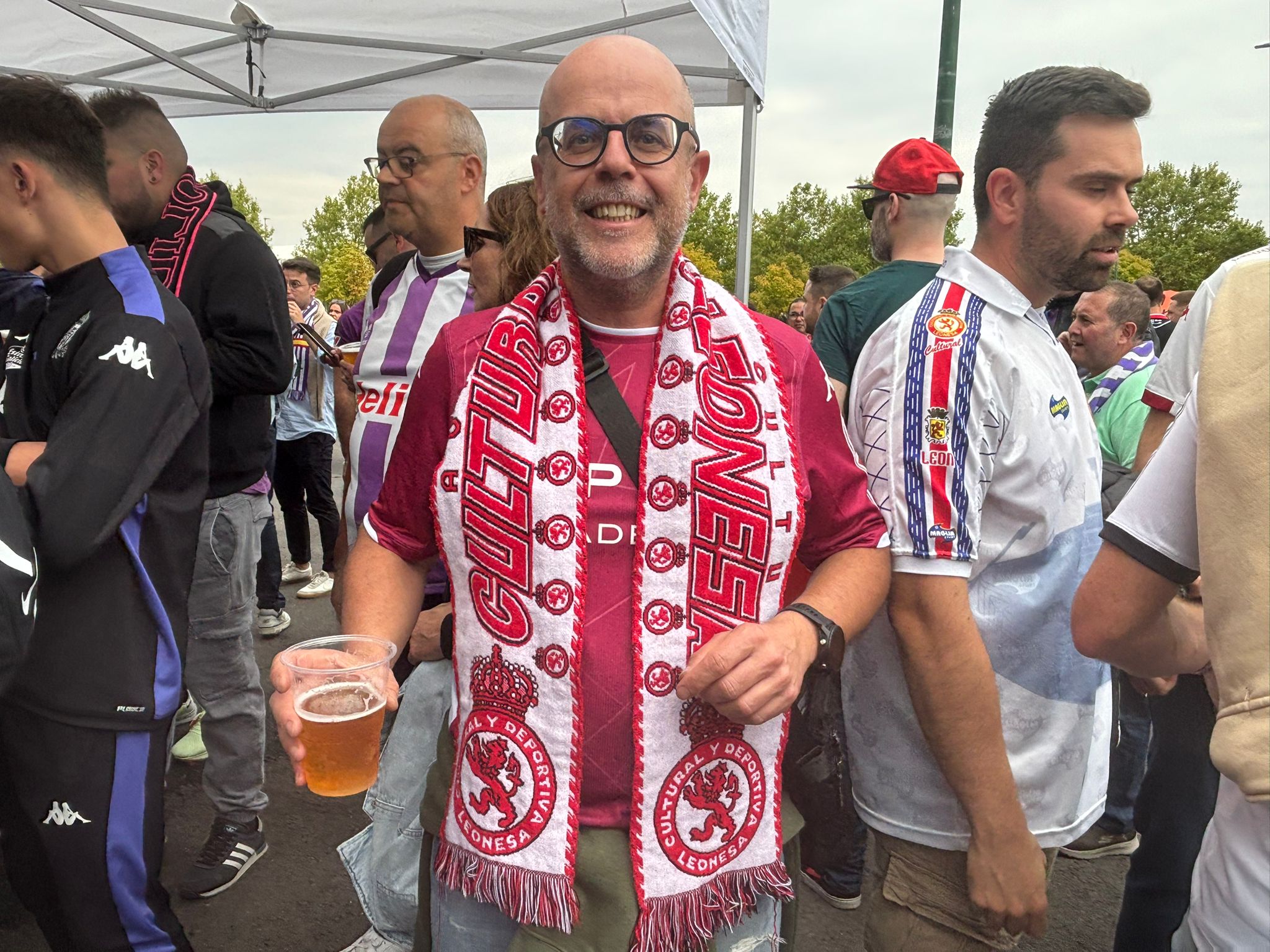 Afición de la Cultural en Valladolid