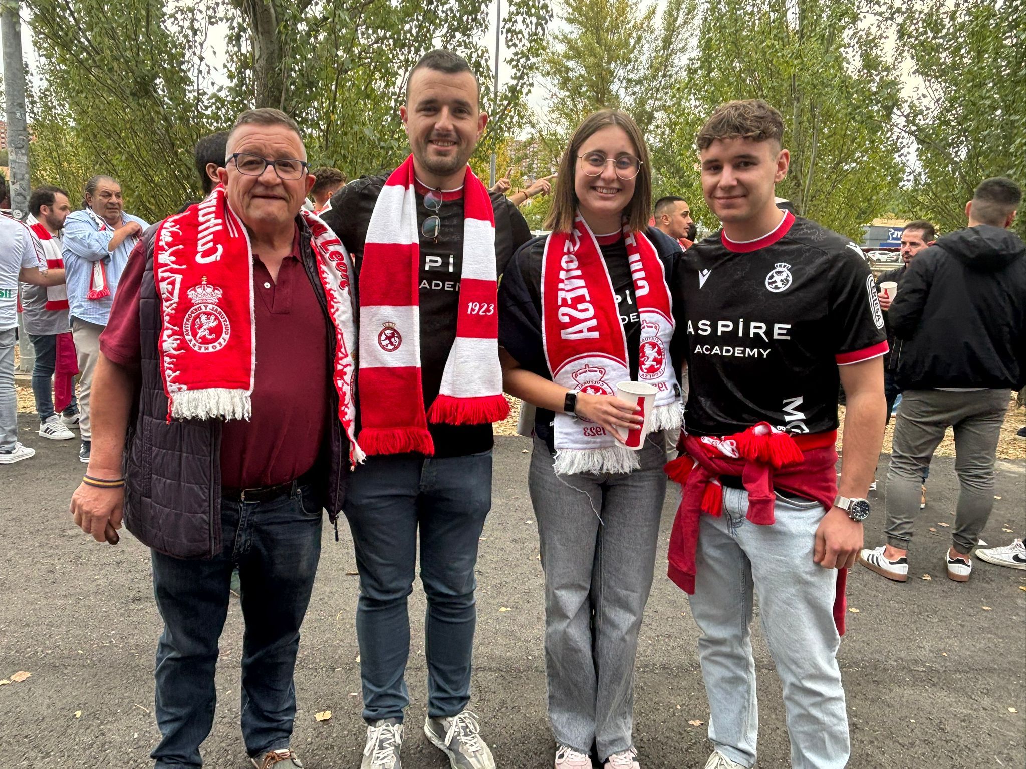 Afición de la Cultural en Valladolid 