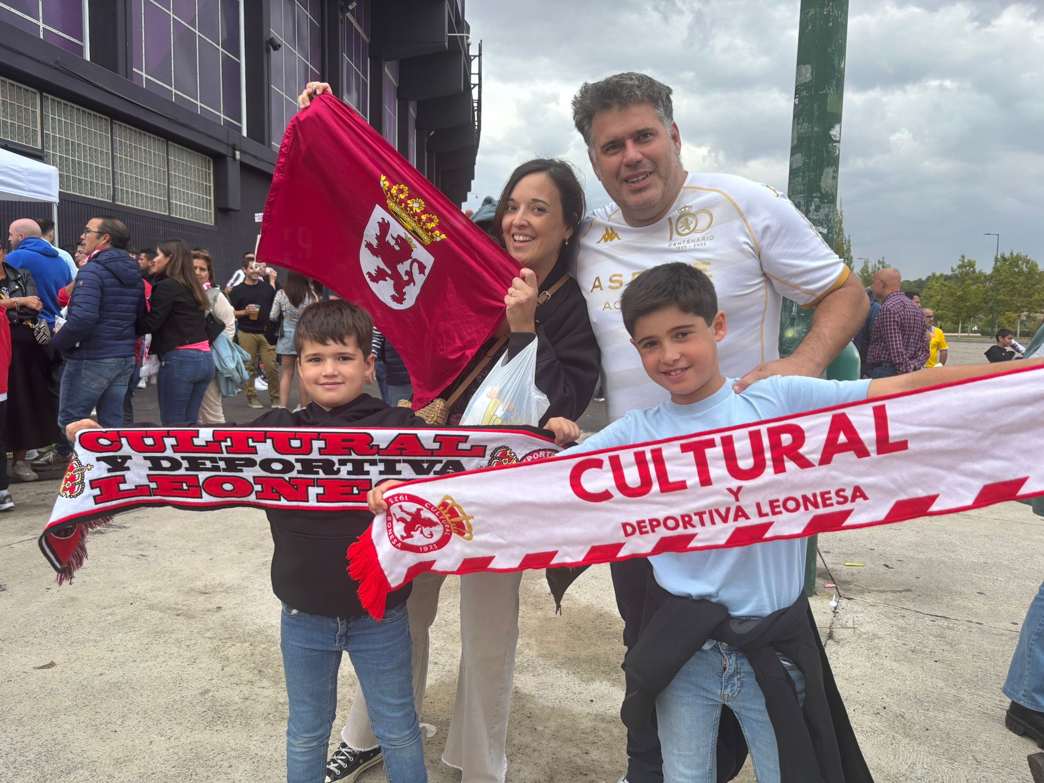 Afición de la Cultural en Valladolid