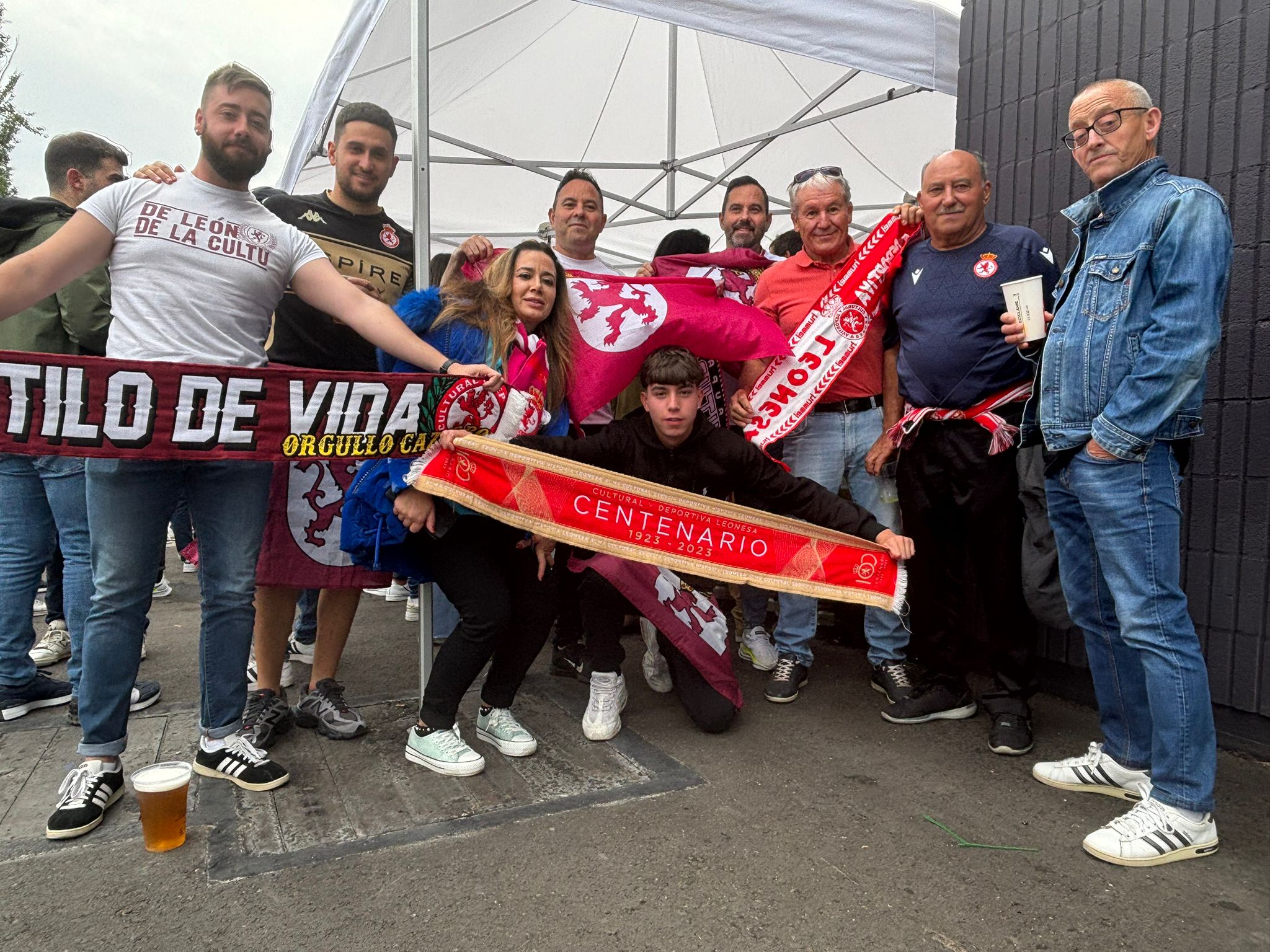 Afición de la Cultural en Valladolid