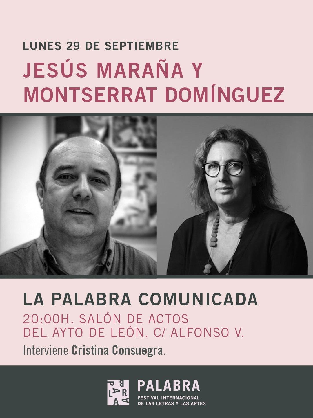 El periodista leonés Jesús Maraña y Montserrat Domínguez, dos históricos de la profesión que compartirán sus experiencias en el Festival Palabra este lunes. | L.N.C.