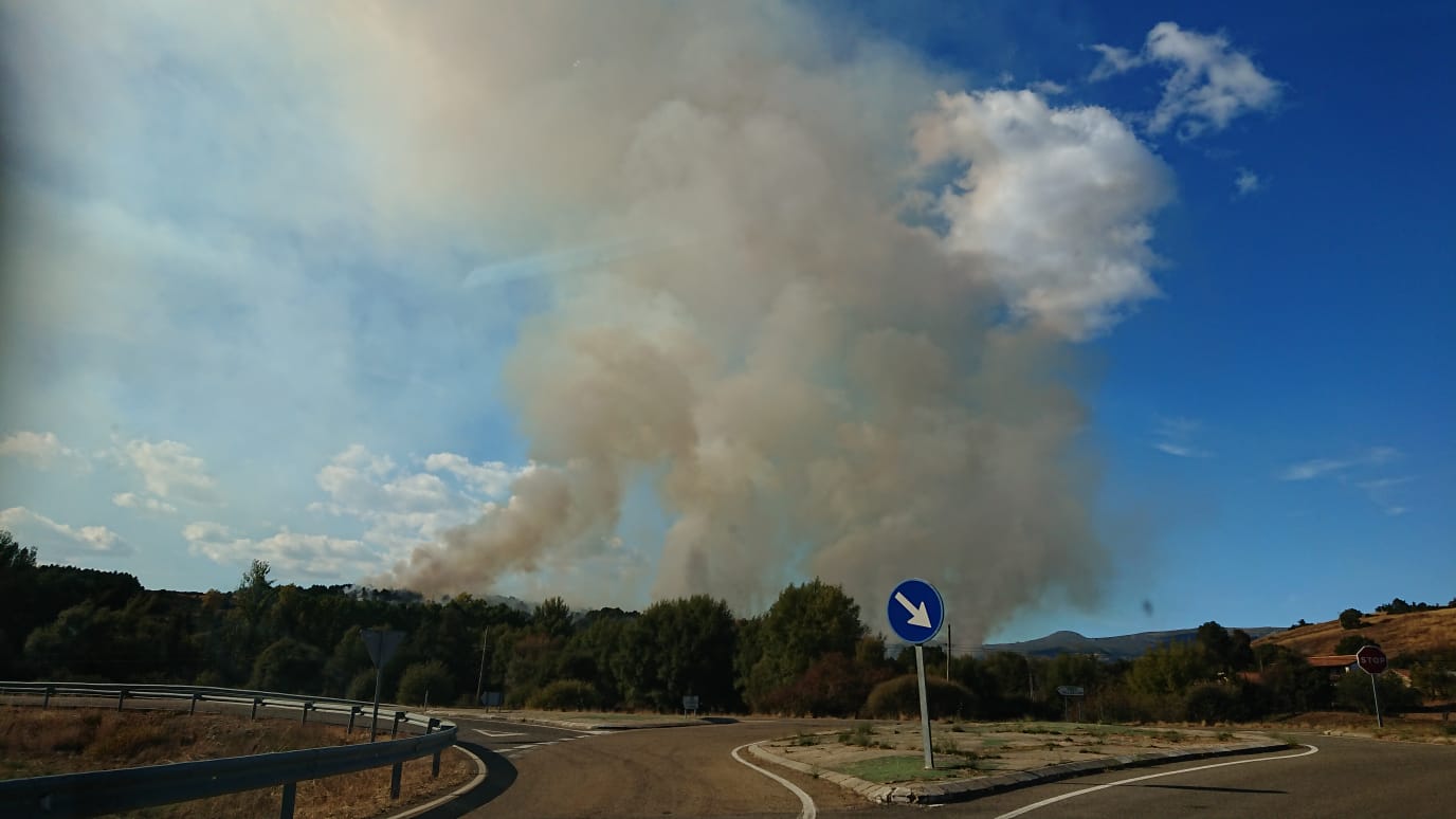 Incendio de Riello. | L.N.C.